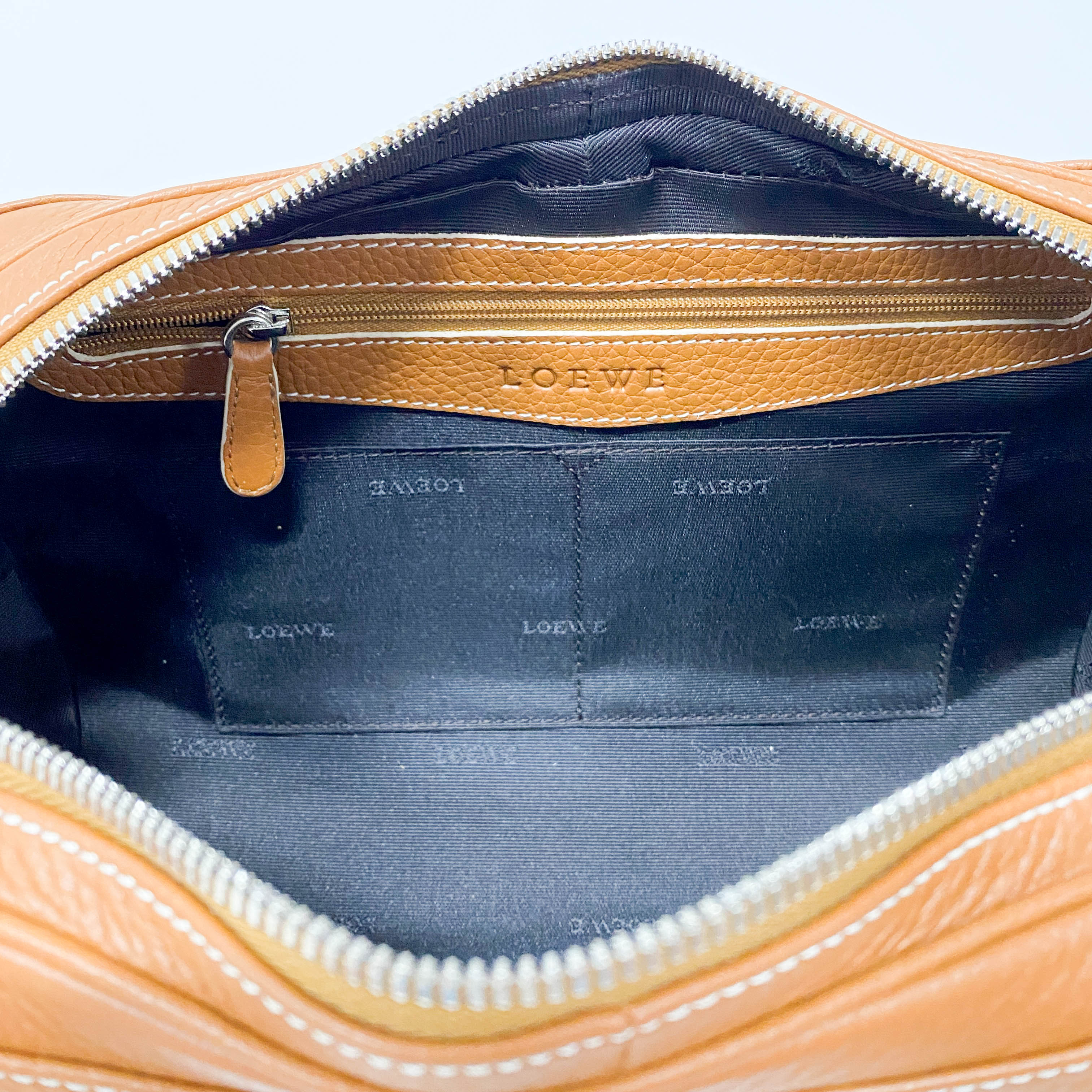 Brown Leather Shoulder Bag