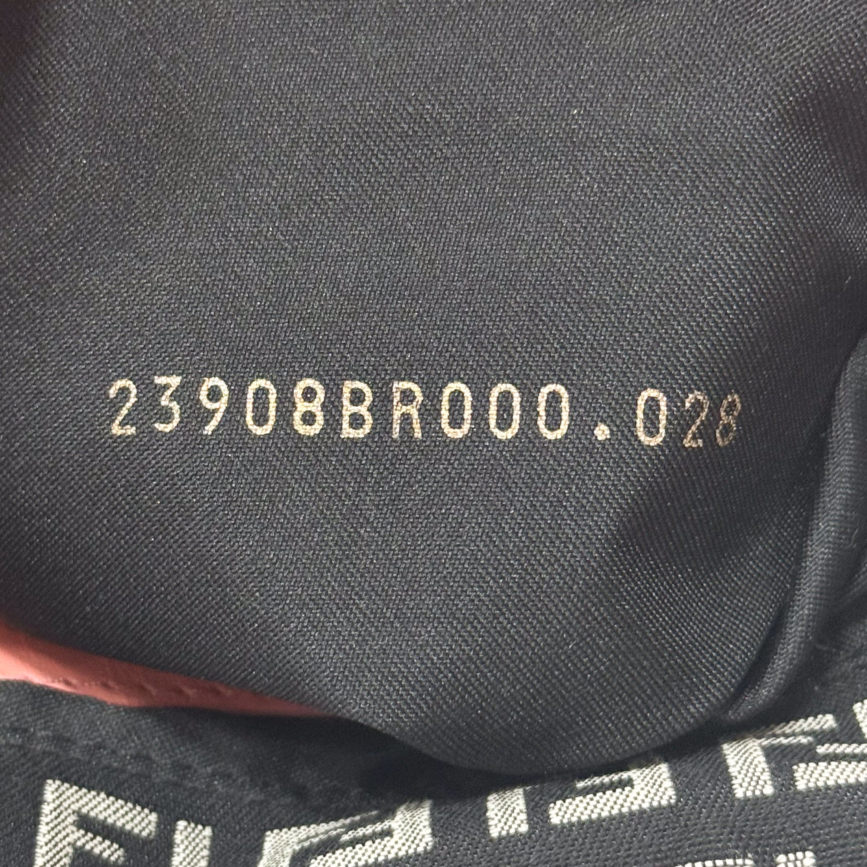 Selleria Zuchinno Baguette Black Canvas Shoulder Bag