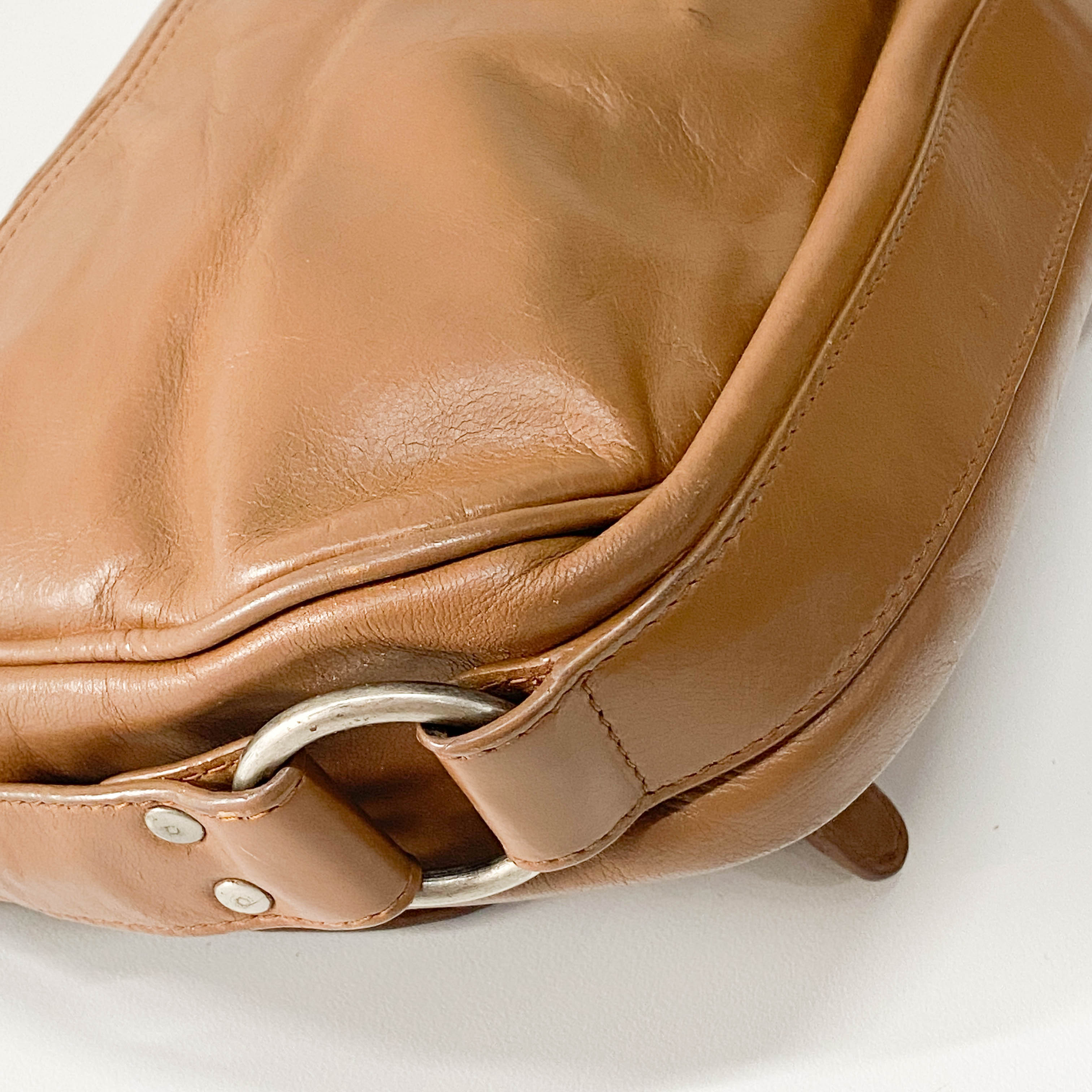 Gaucho Brown Leather Shoulder Bag