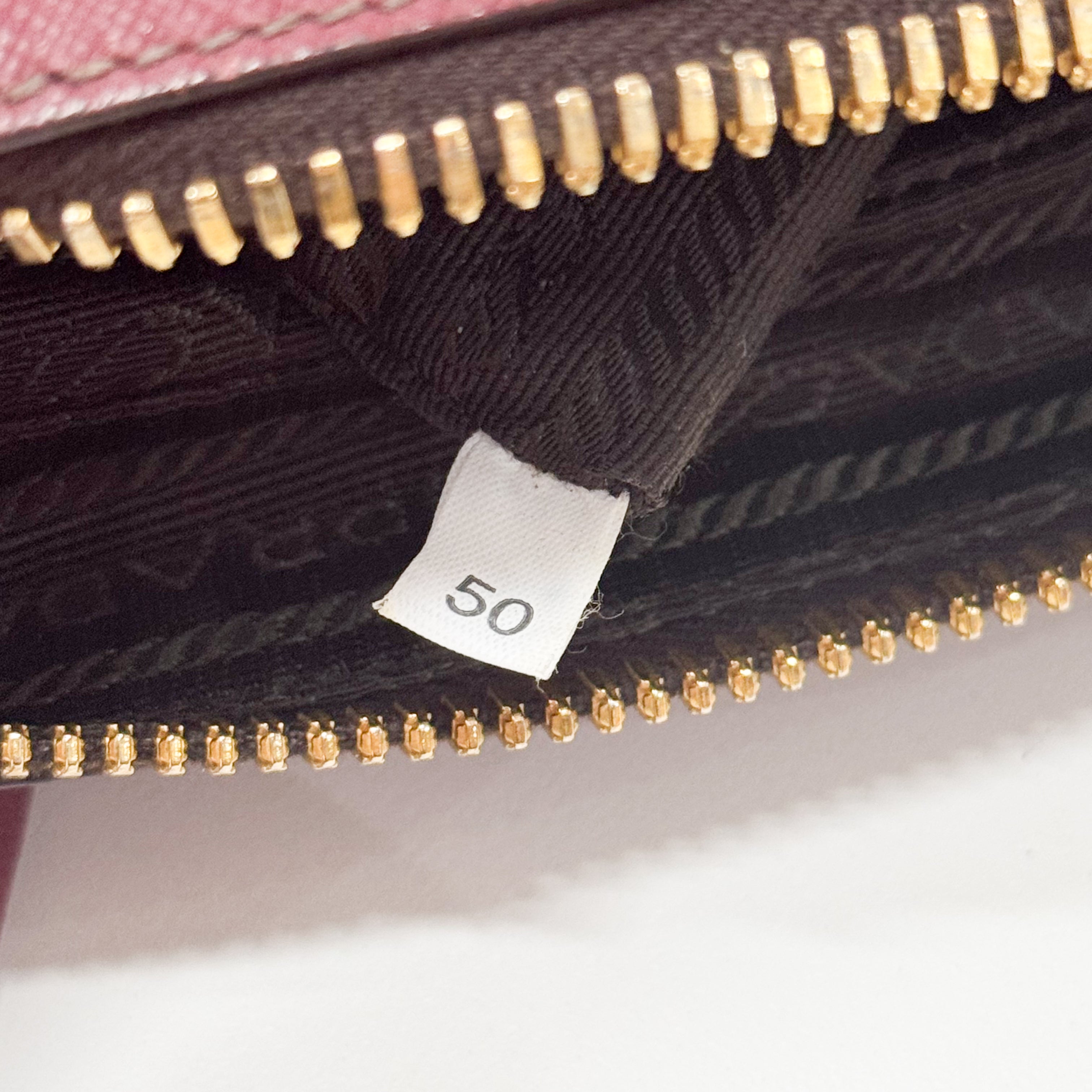 Red Leather Shoulder Bag