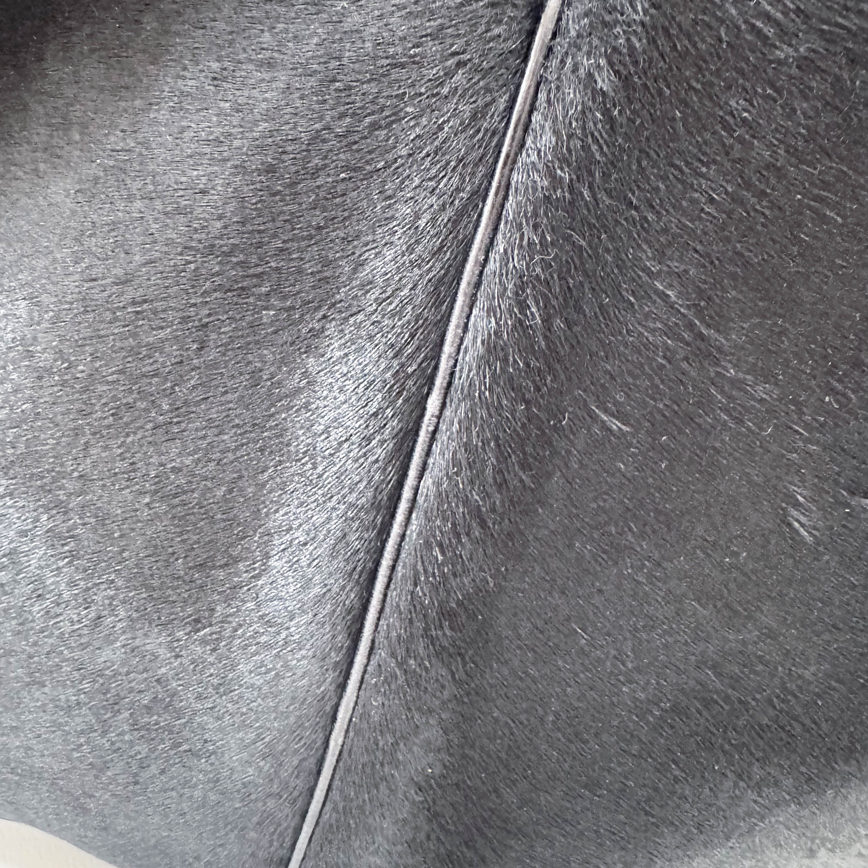 Mombasa Black Pony Hair Shoulder Bag