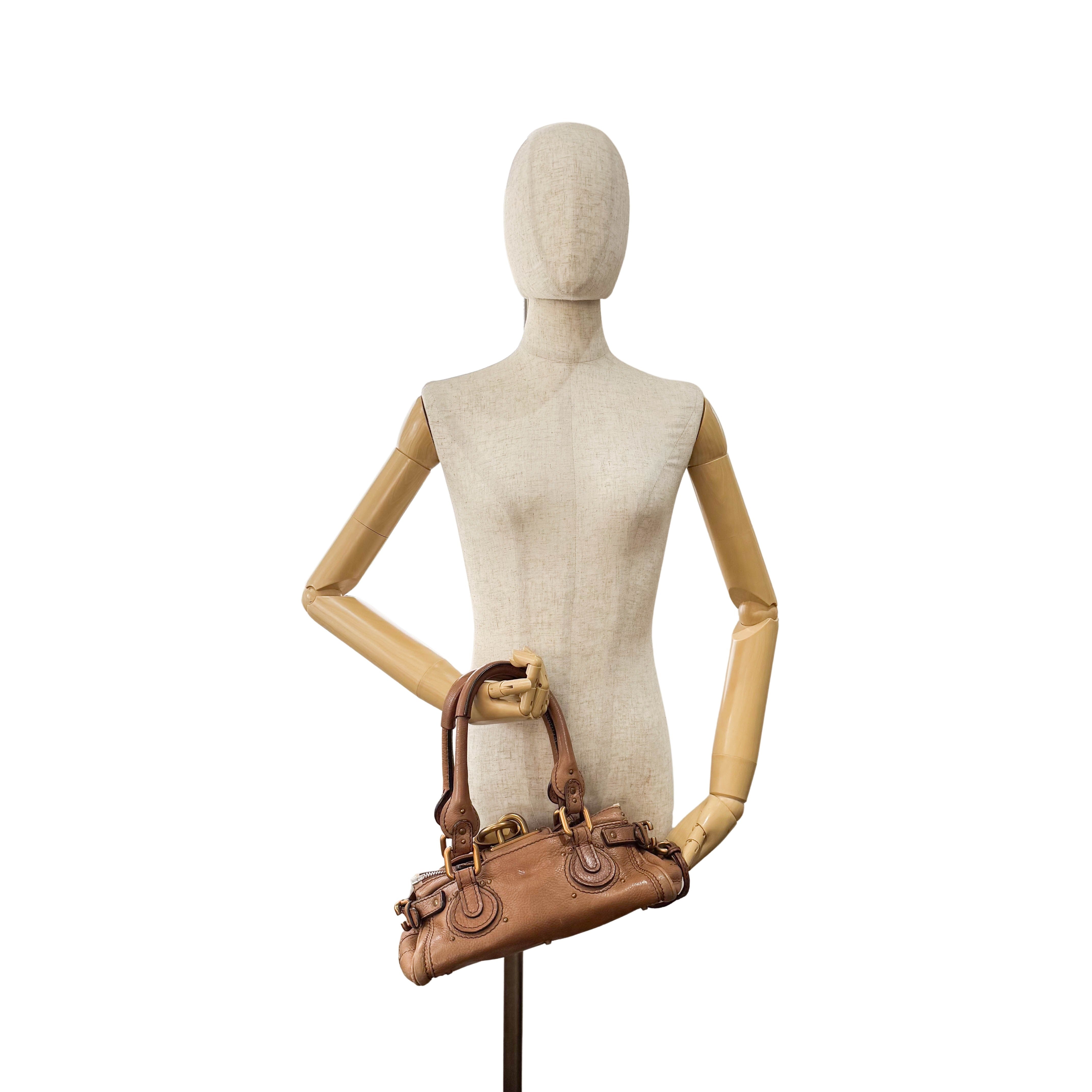 Mini Paddington Brown Leather Bag