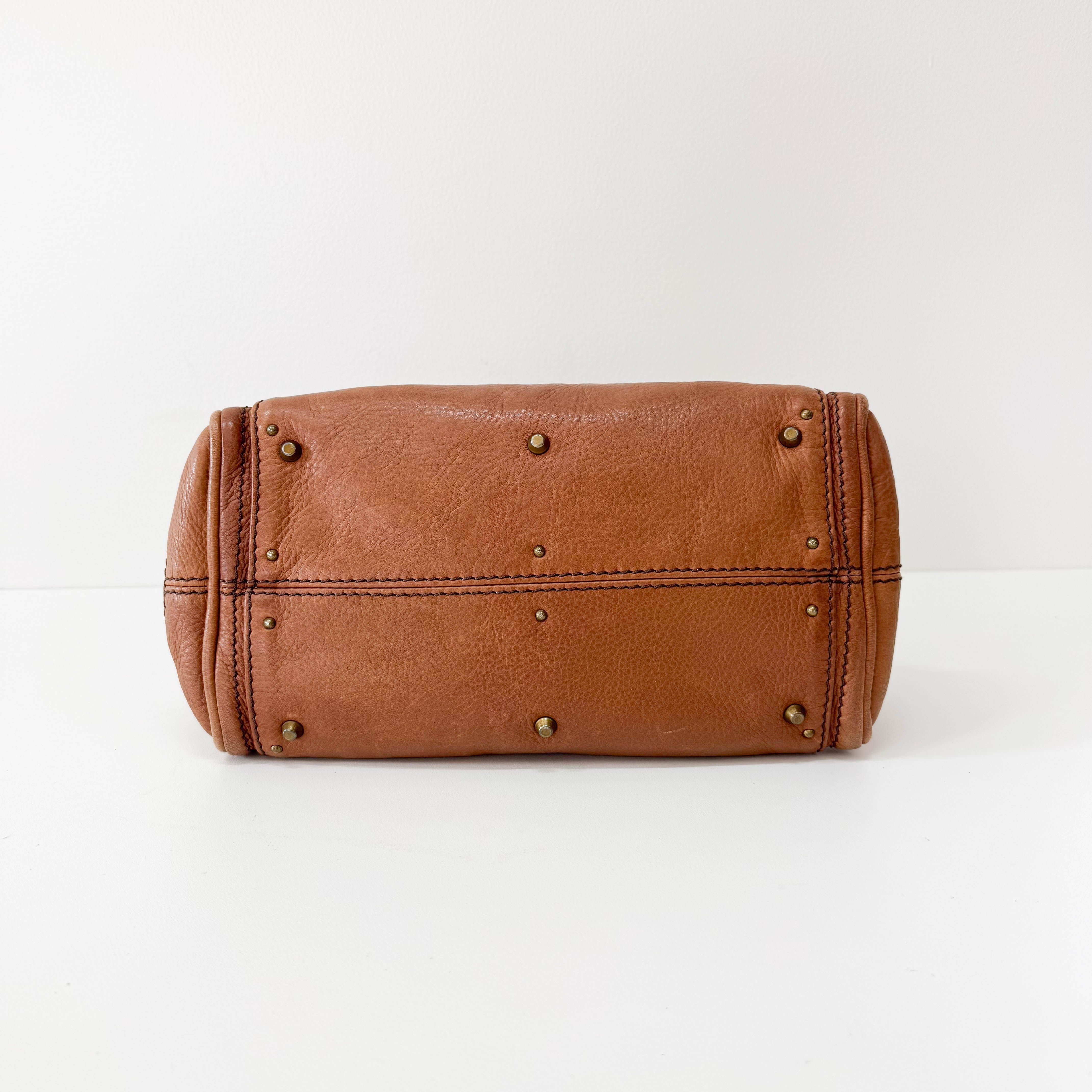 Mini Paddington Brown Leather Bag