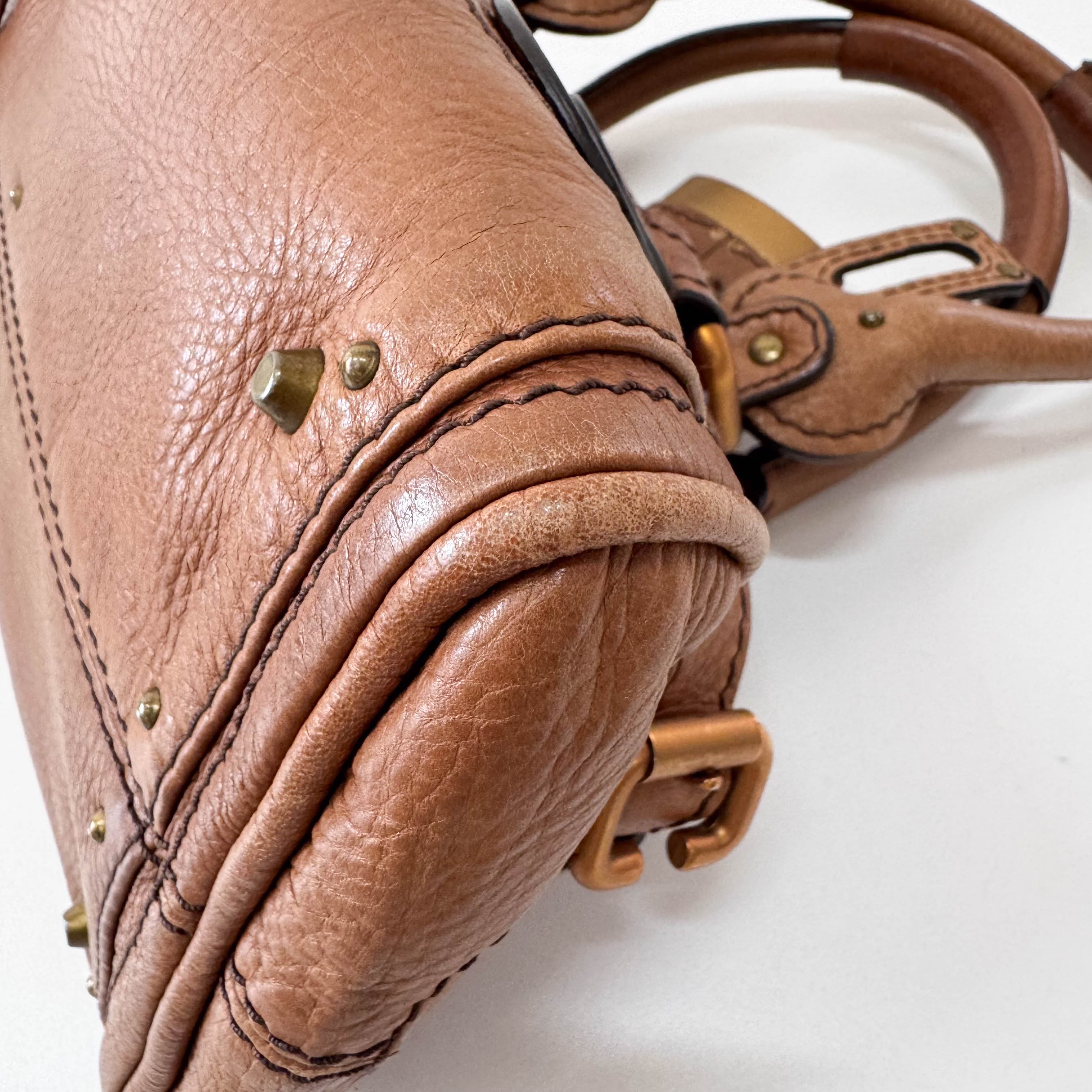 Mini Paddington Brown Leather Bag