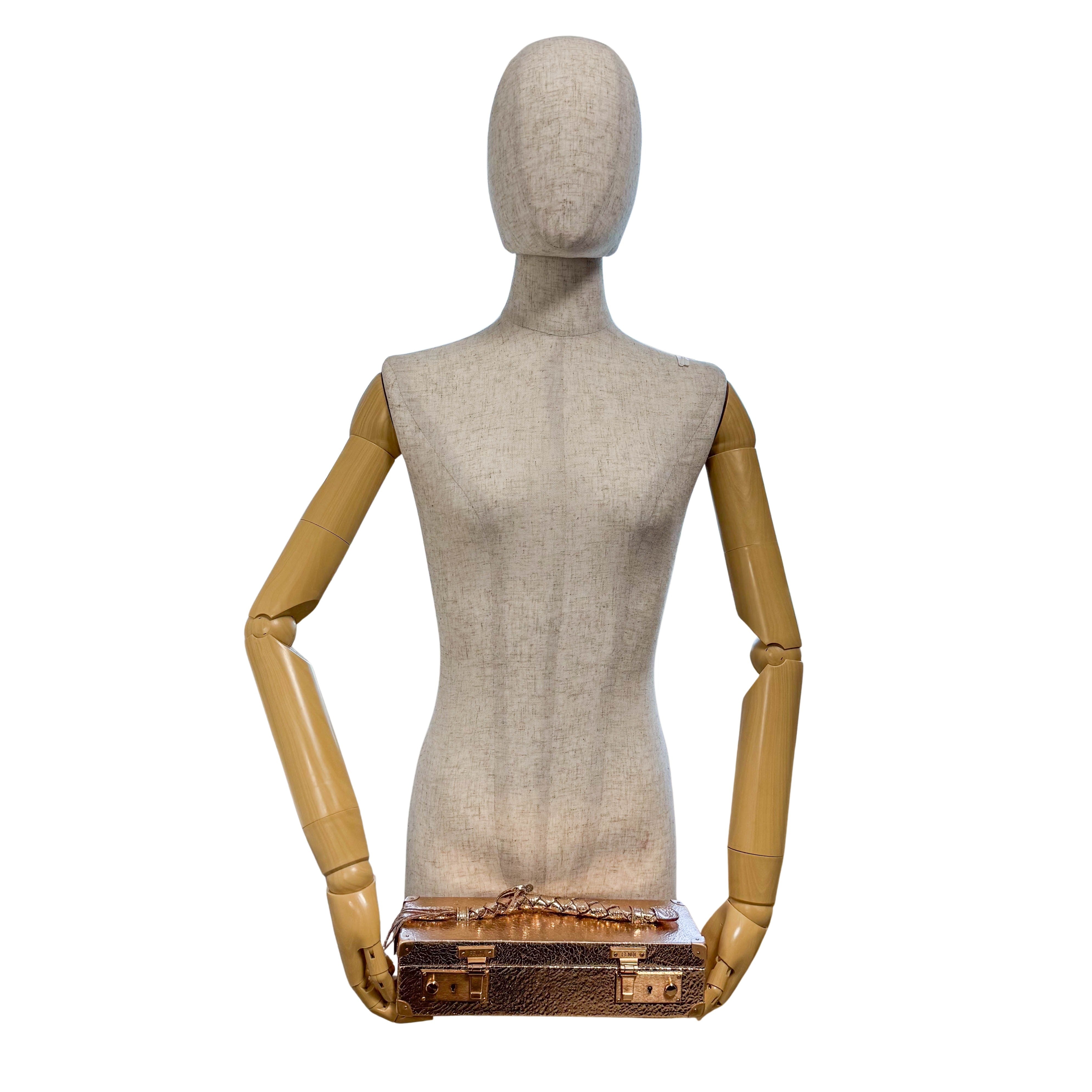 Archive Pink Gold Cosmetic Storage Bag