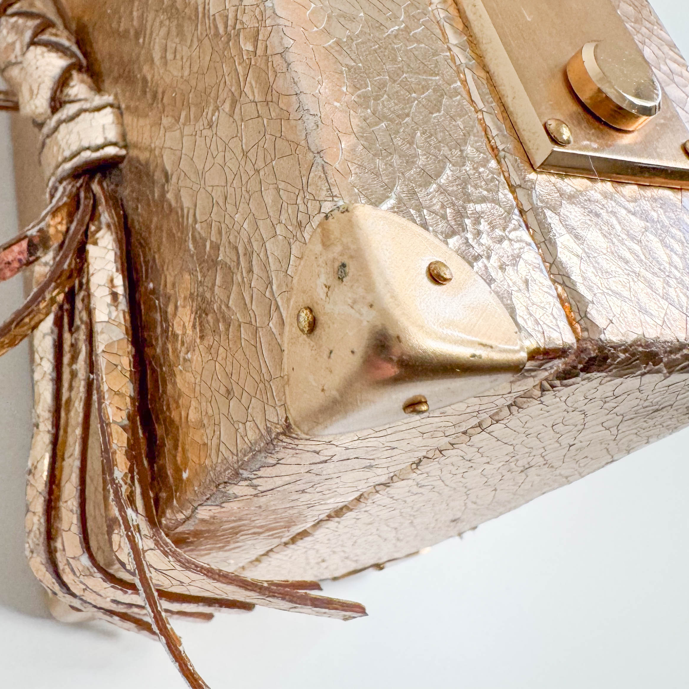 Archive Pink Gold Cosmetic Storage Bag