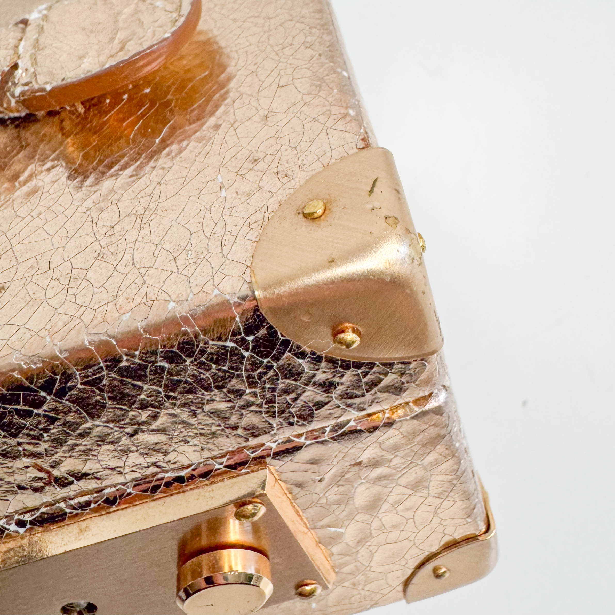 Archive Pink Gold Cosmetic Storage Bag