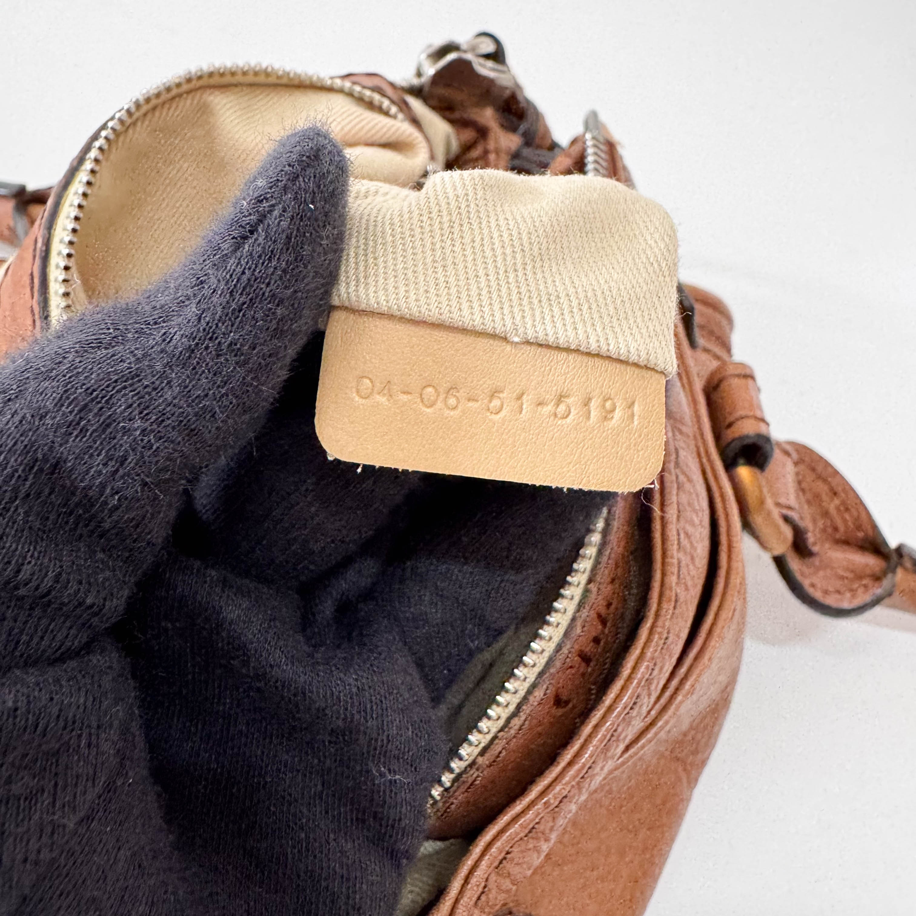 Mini Paddington Brown Leather Bag