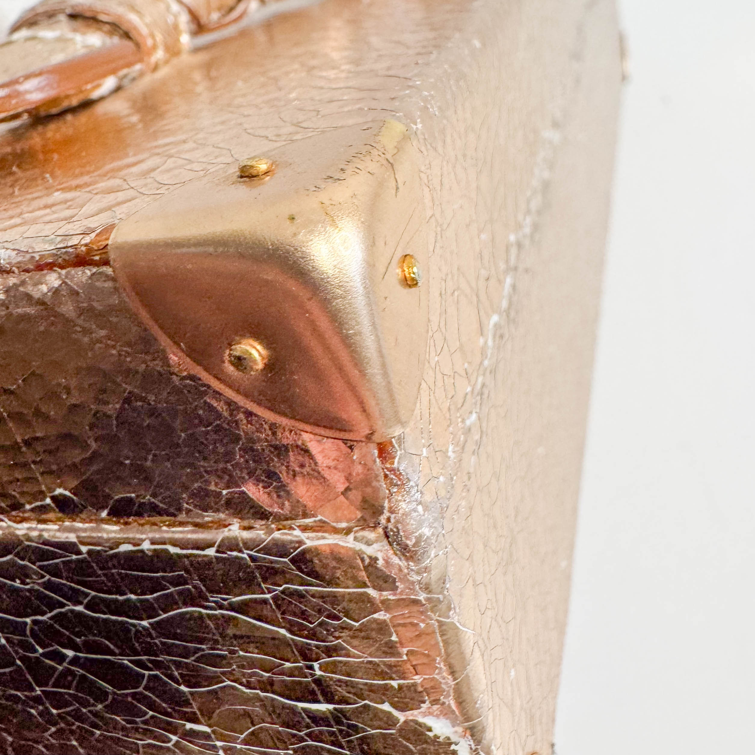 Archive Pink Gold Cosmetic Storage Bag