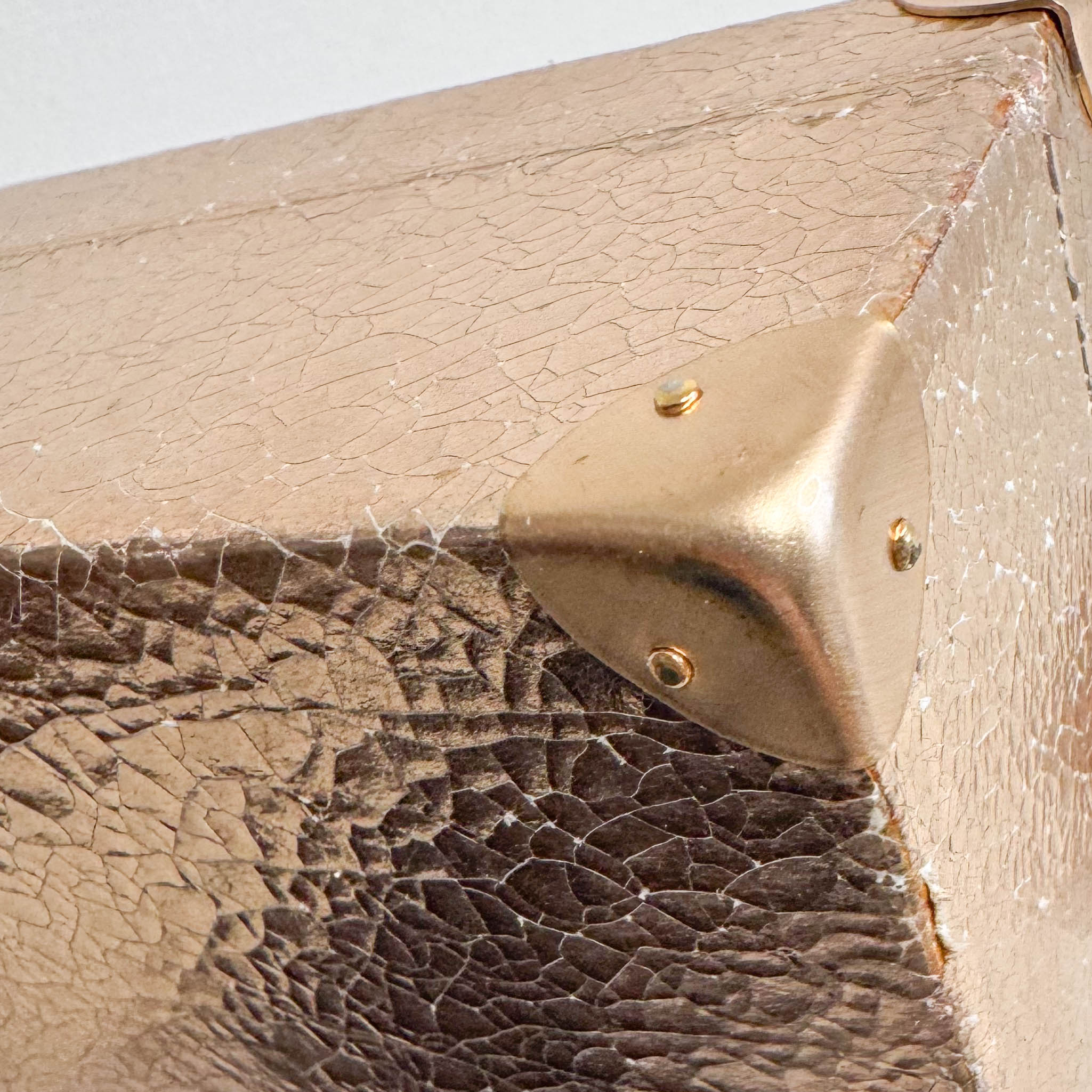 Archive Pink Gold Cosmetic Storage Bag