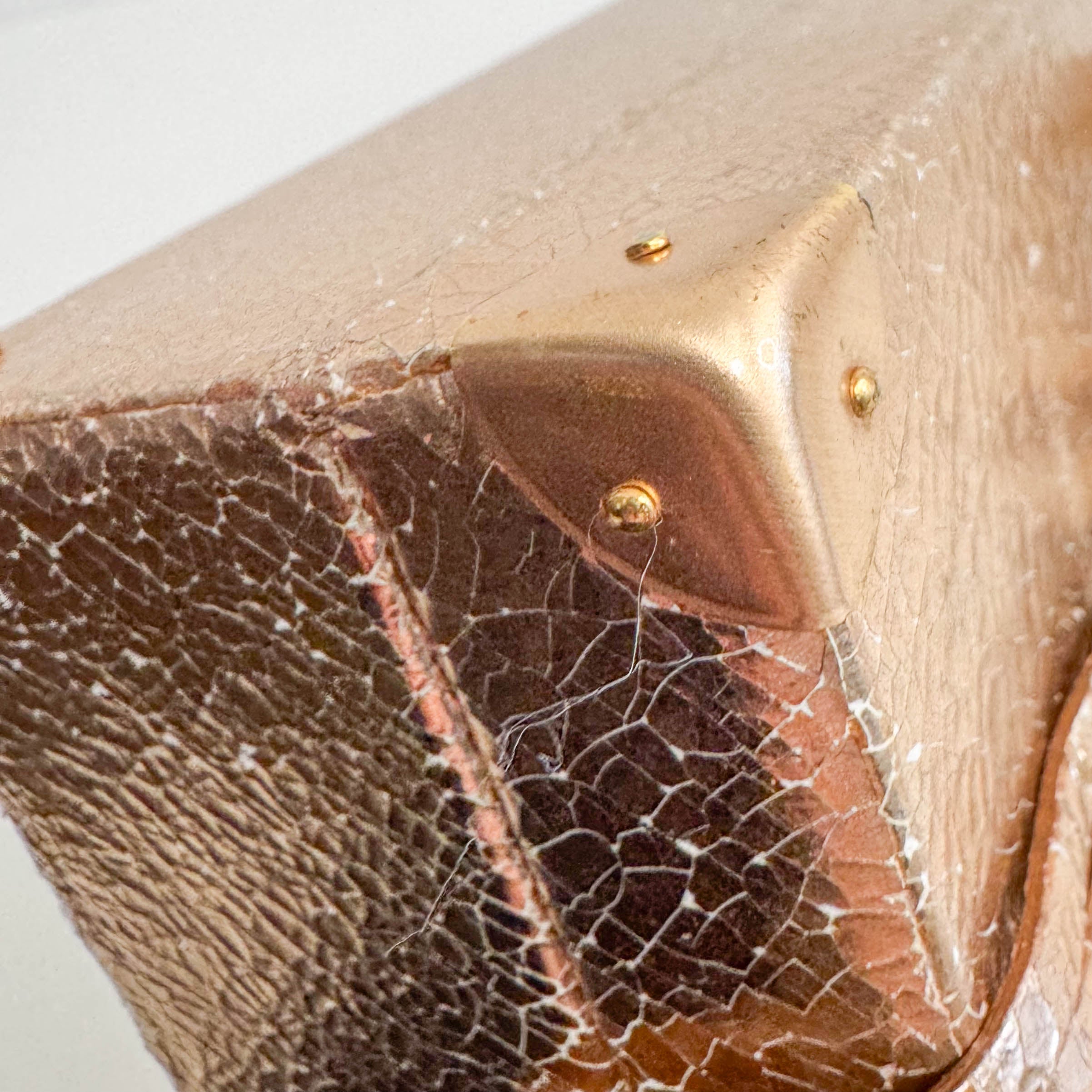 Archive Pink Gold Cosmetic Storage Bag