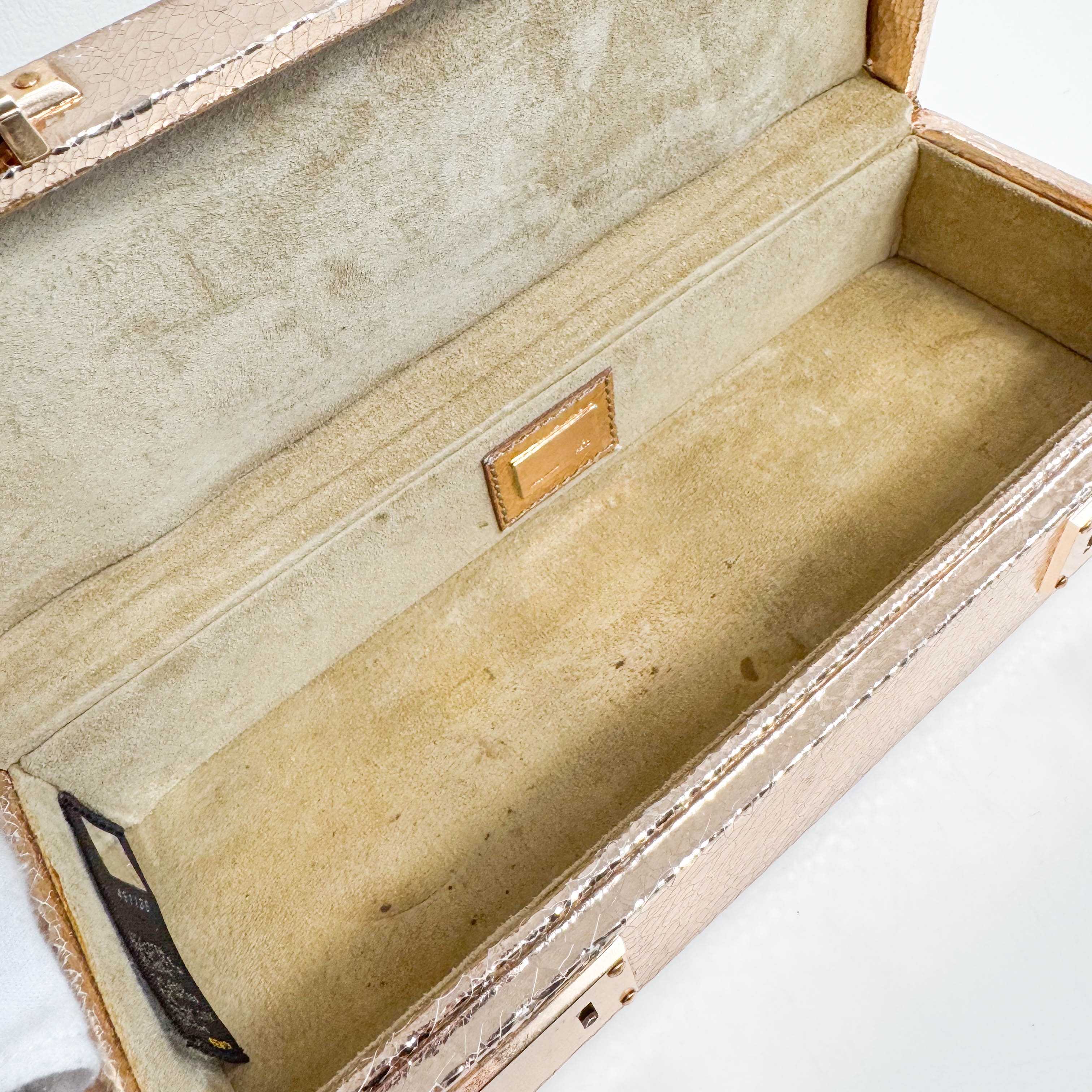 Archive Pink Gold Cosmetic Storage Bag