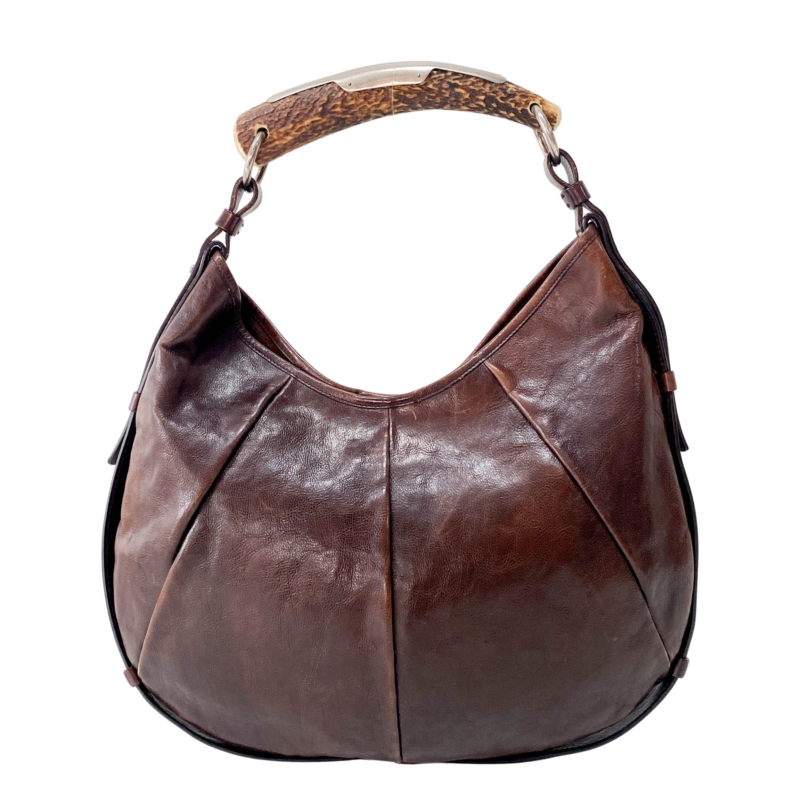 Mombasa Brown Leather Shoulder Bag