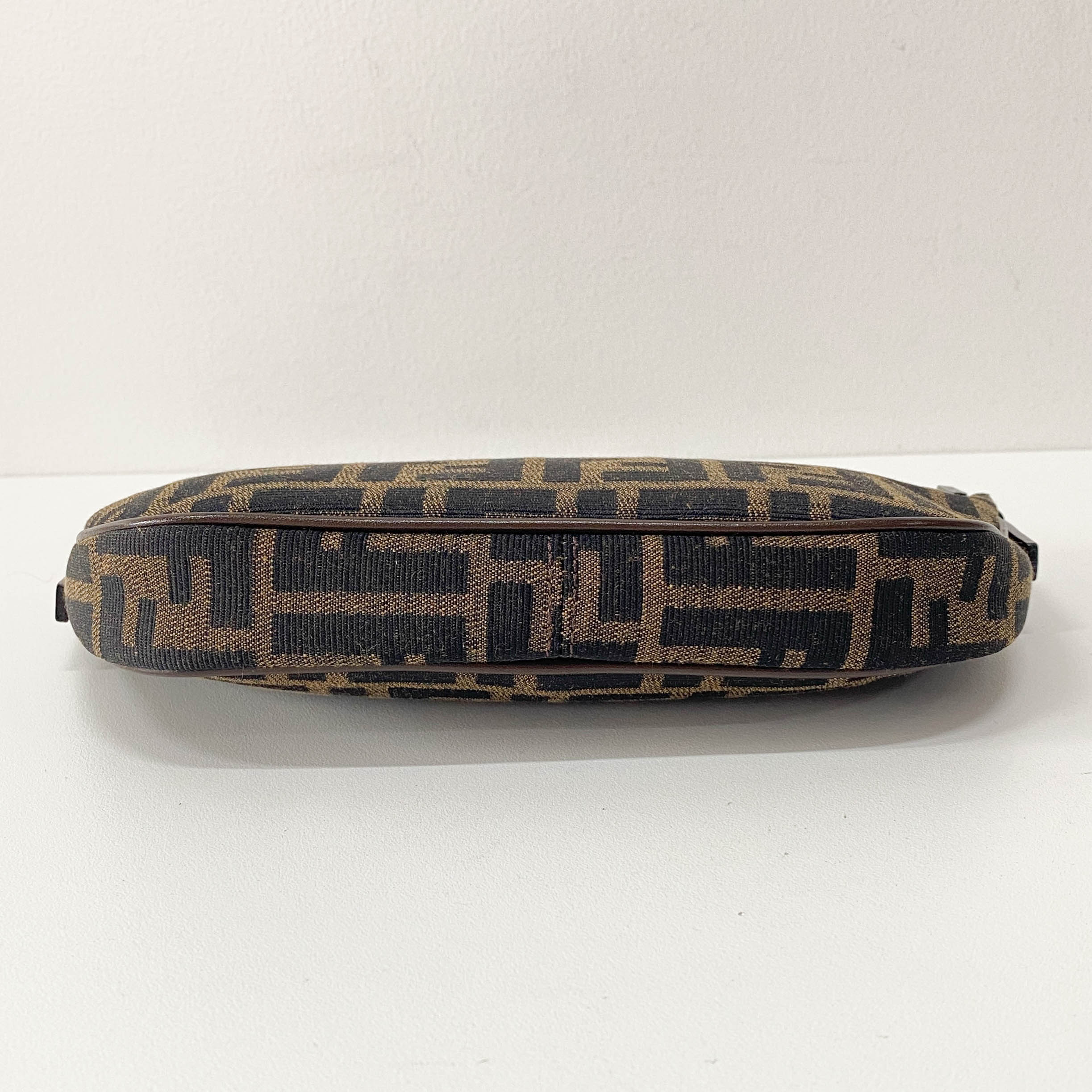 Zucca Brown Canvas Pouch