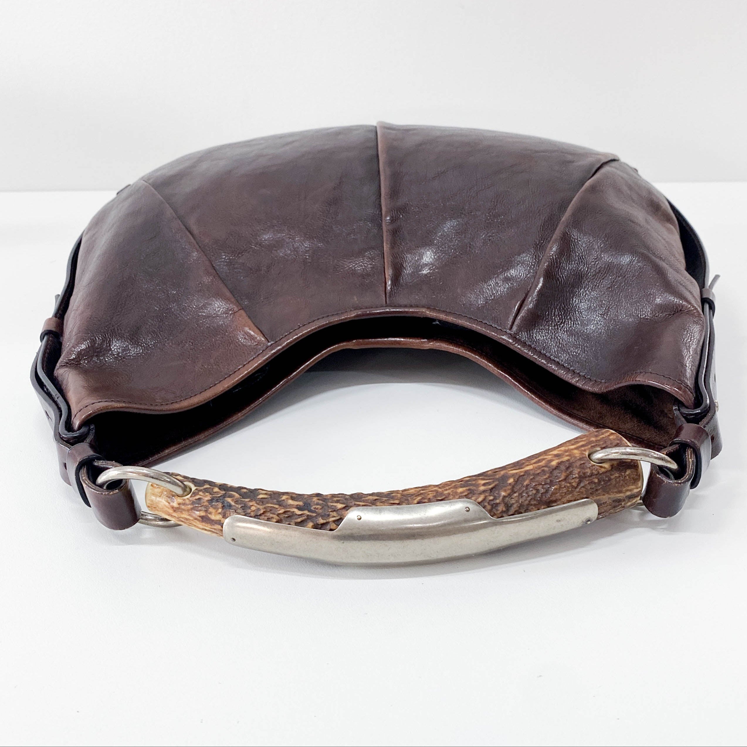 Mombasa Brown Leather Shoulder Bag