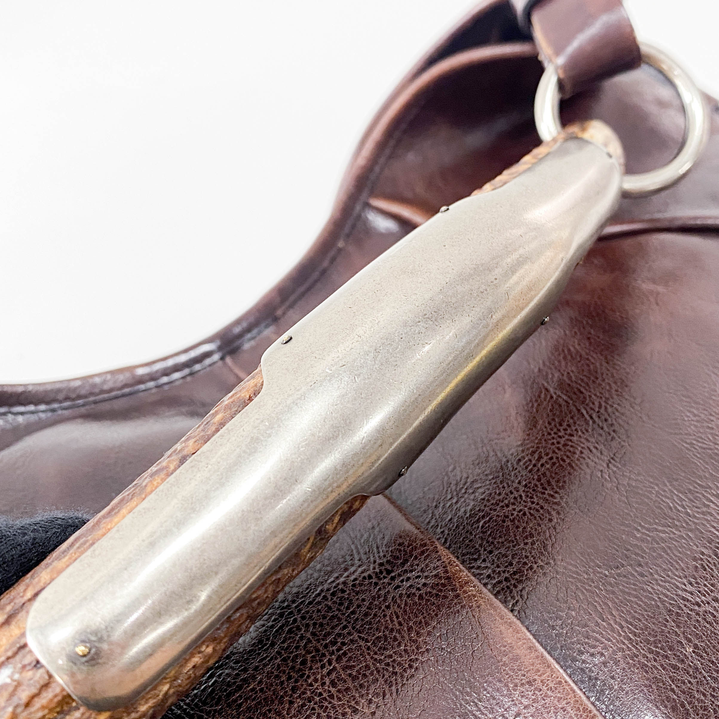 Mombasa Brown Leather Shoulder Bag