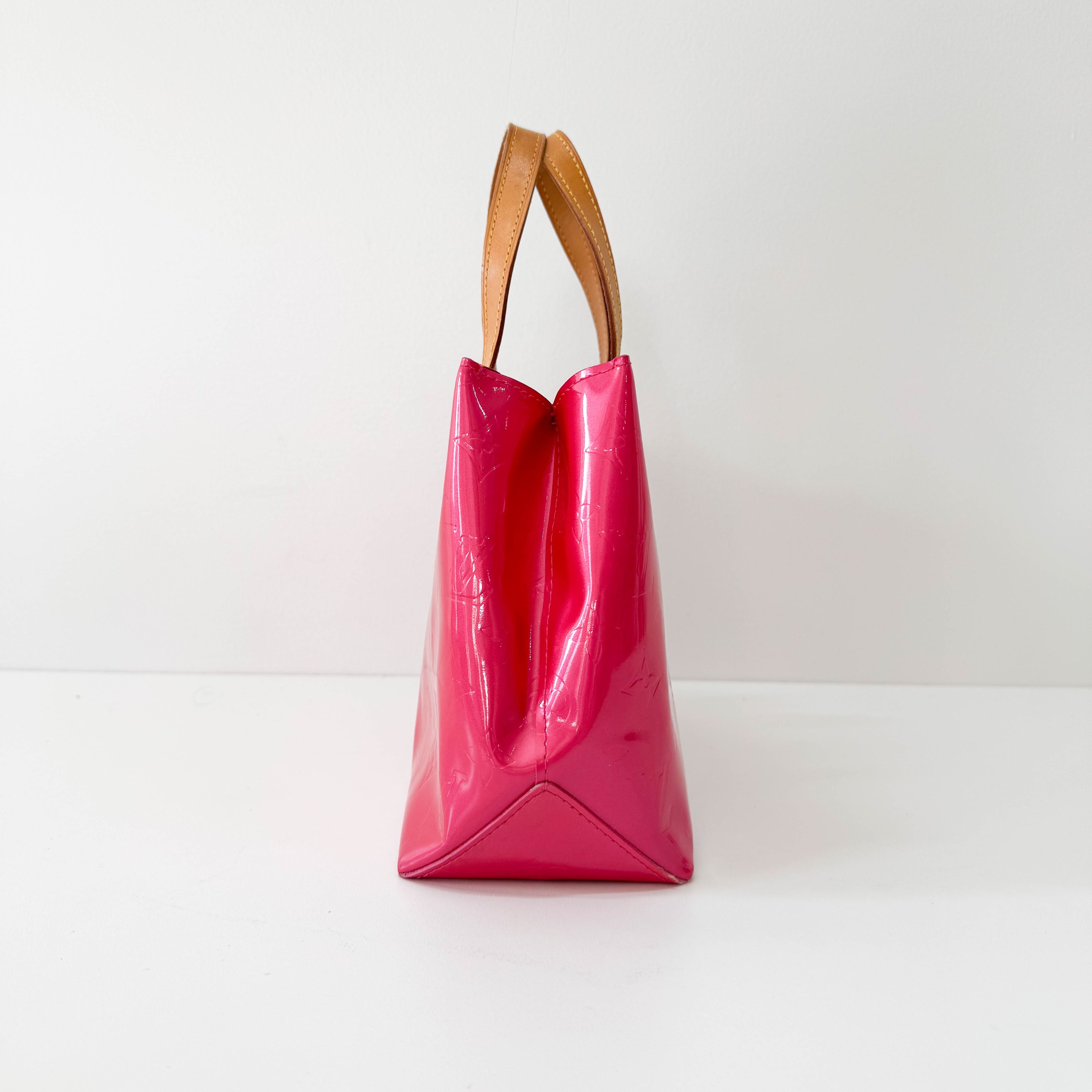 LOUIS VUITTON Monogram Vernis Pink Reade PM handbag – HIVE