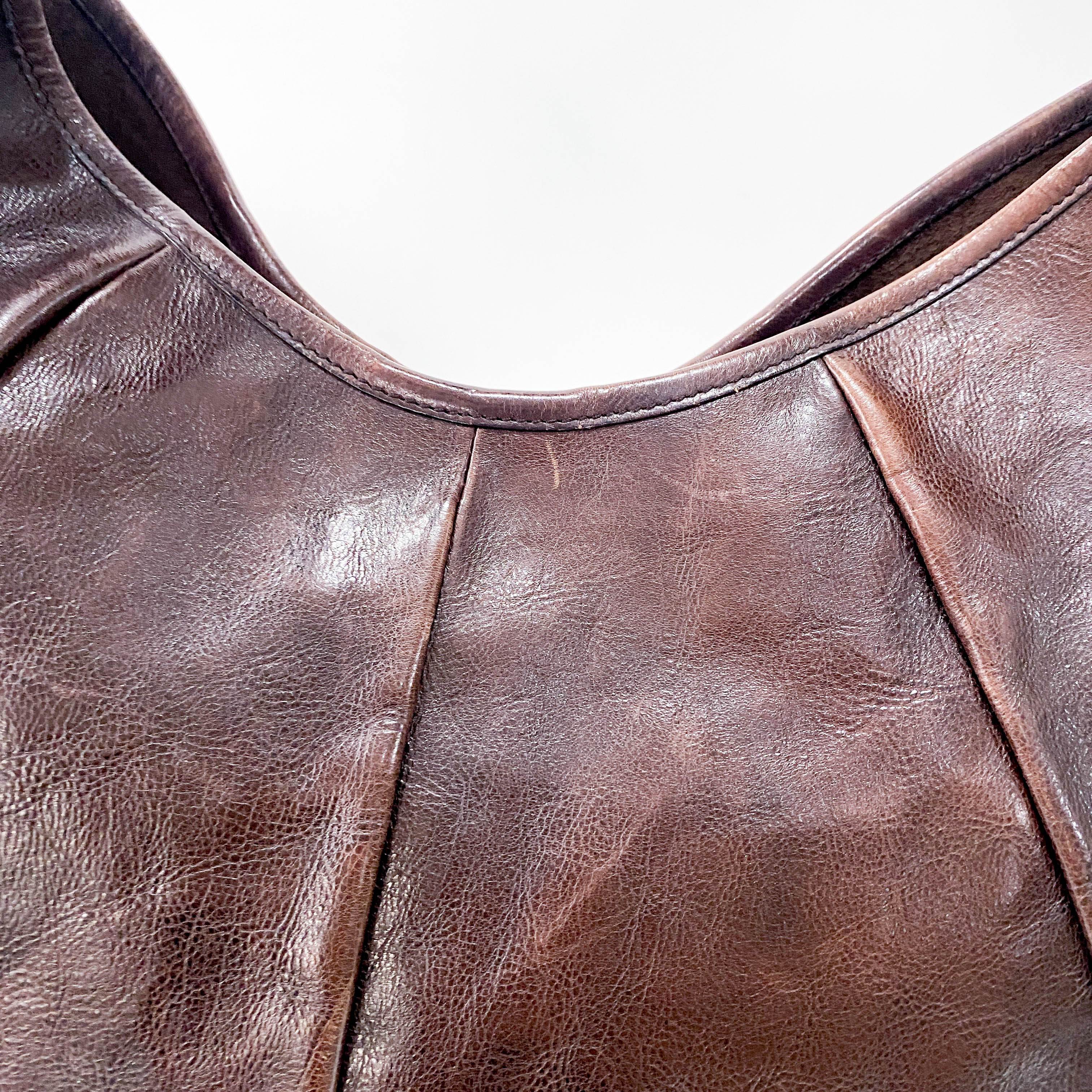 Mombasa Brown Leather Shoulder Bag