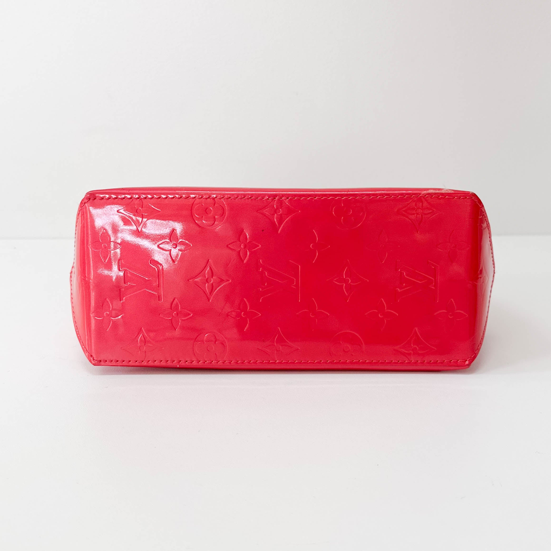 Monogram Vernis Pink Reade PM handbag
