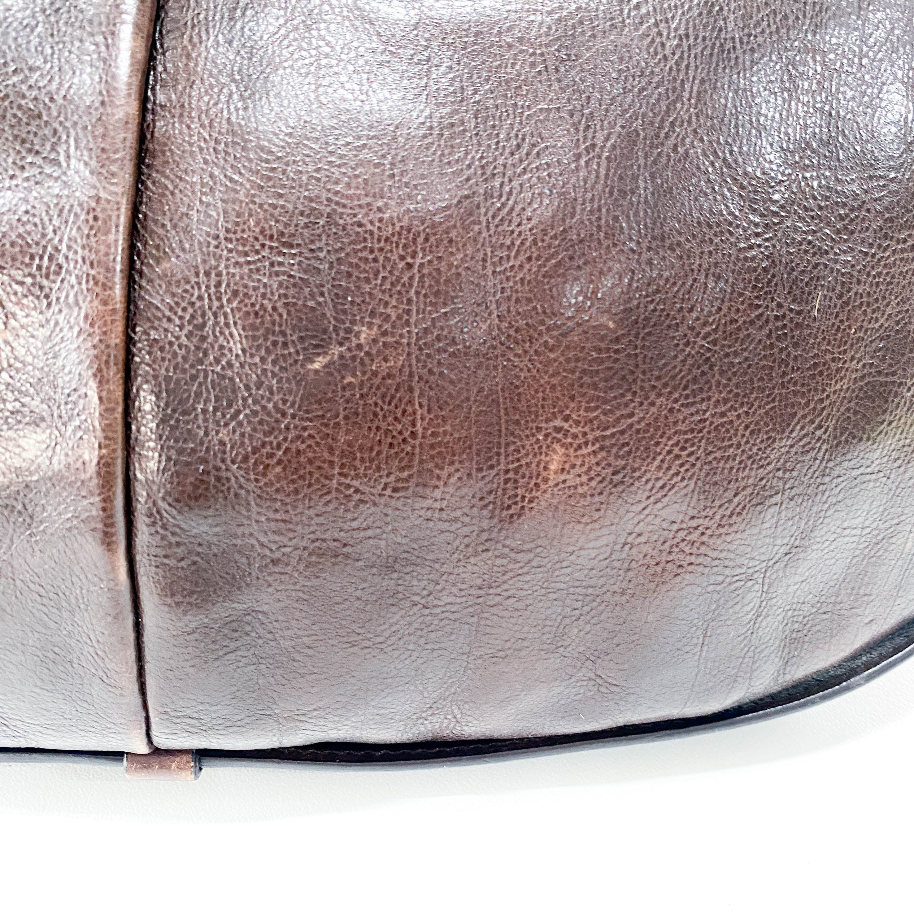 Mombasa Brown Leather Shoulder Bag