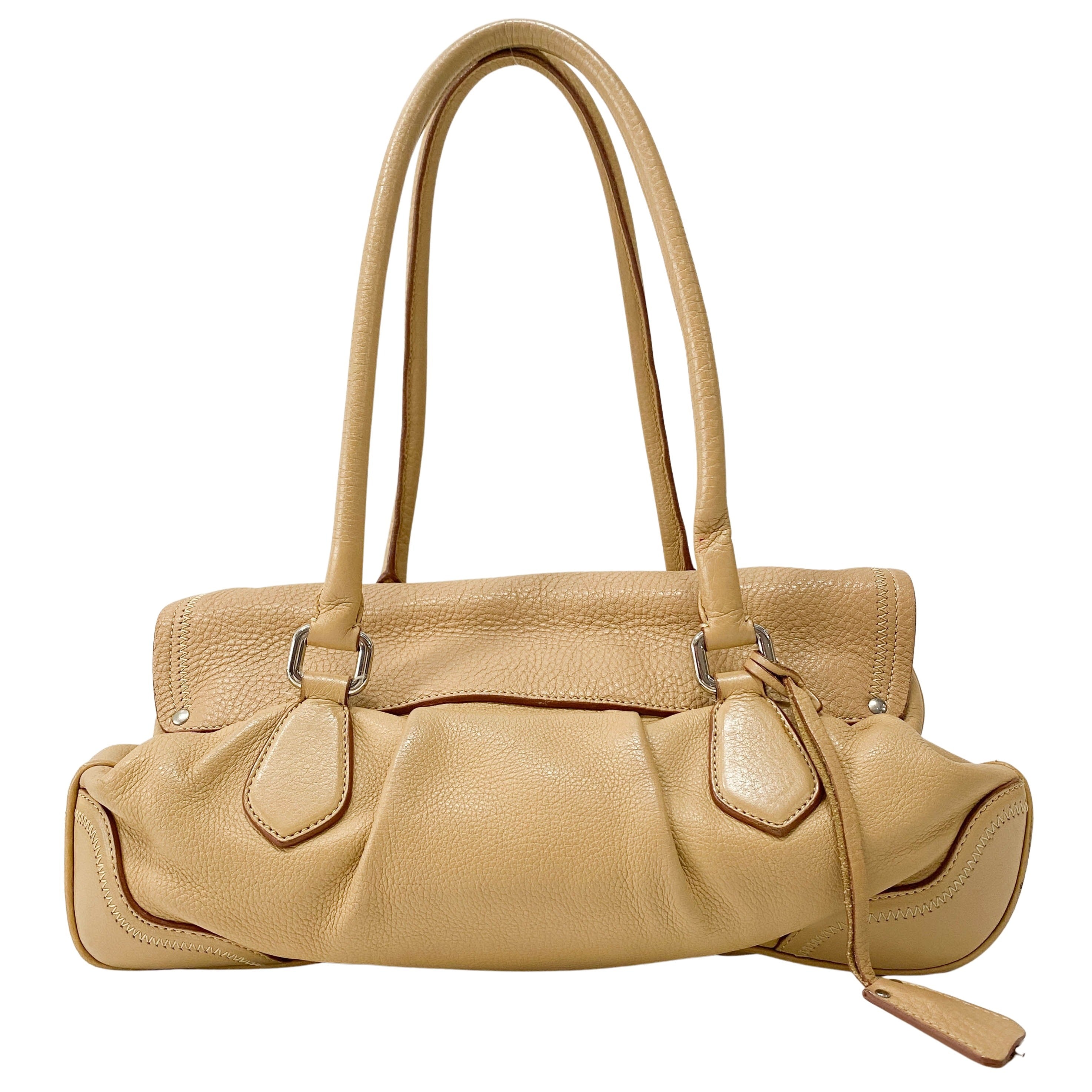 Brown Leather Shoulder Bag