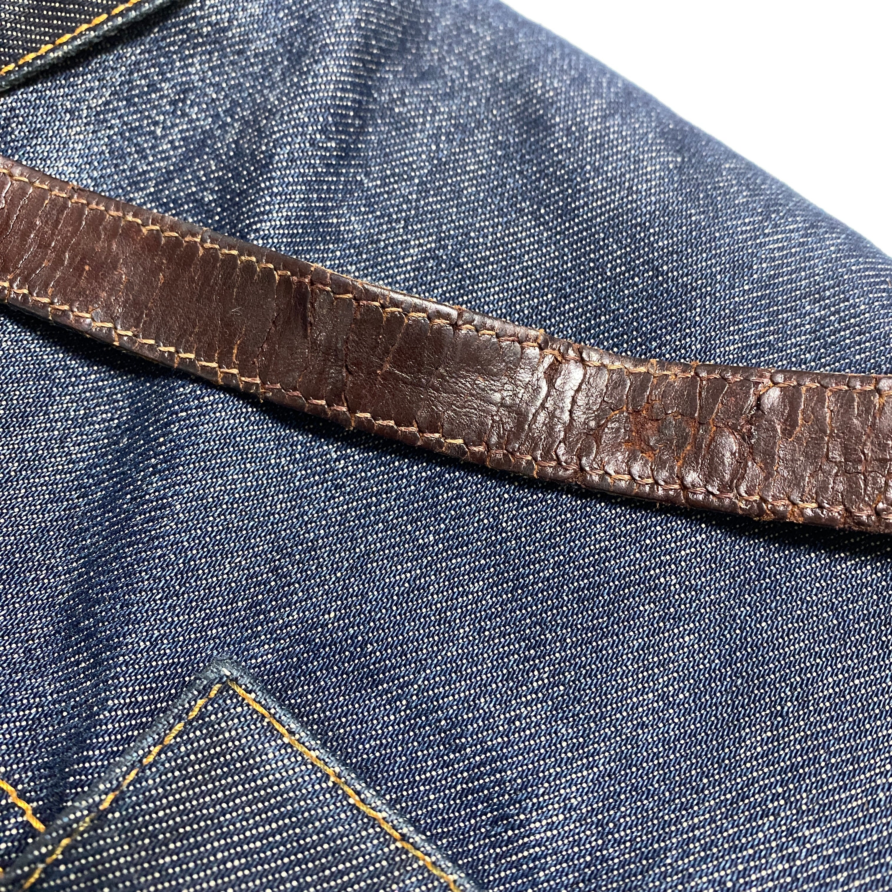 Mamma Baguette Denim Shoulder Bag