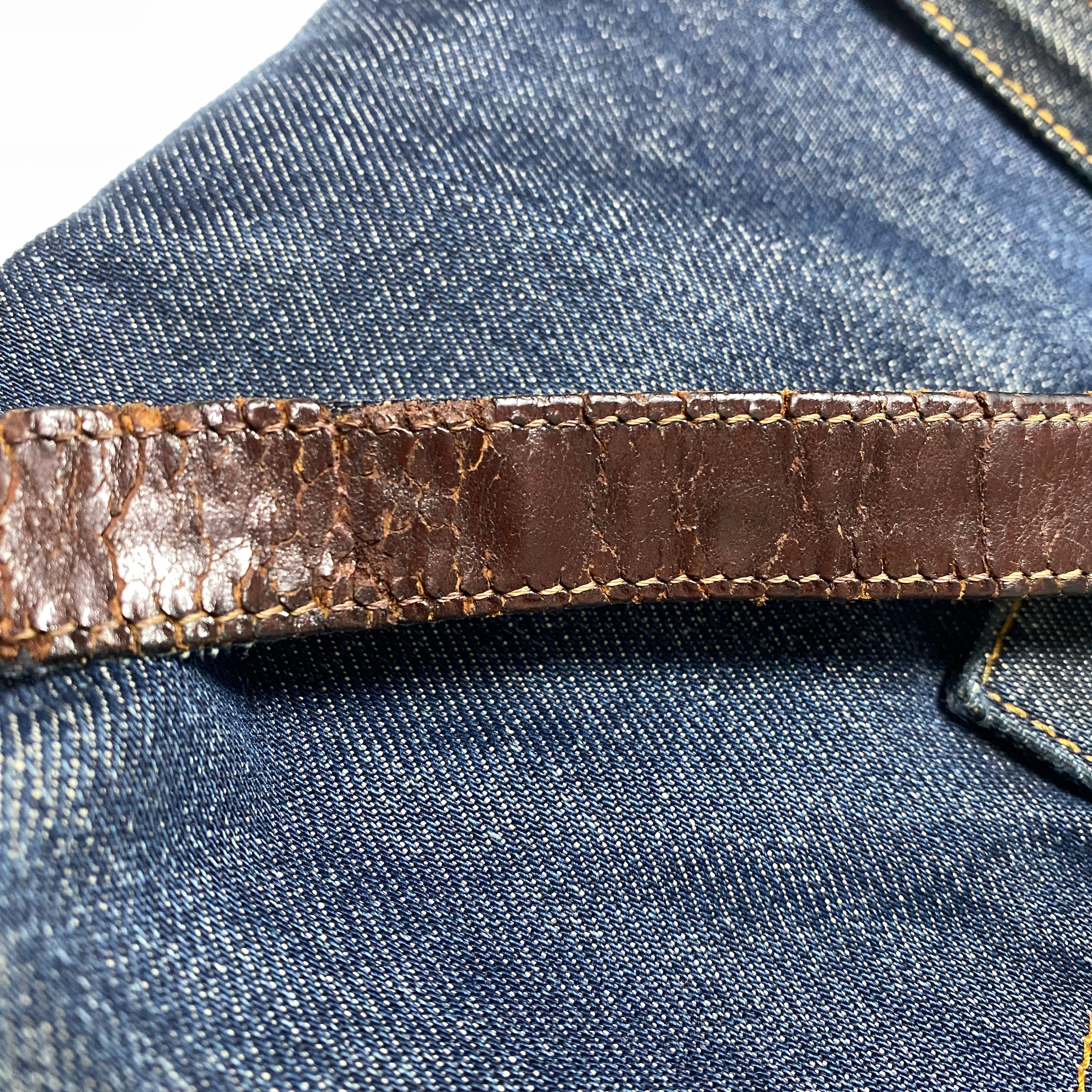 Mamma Baguette Denim Shoulder Bag