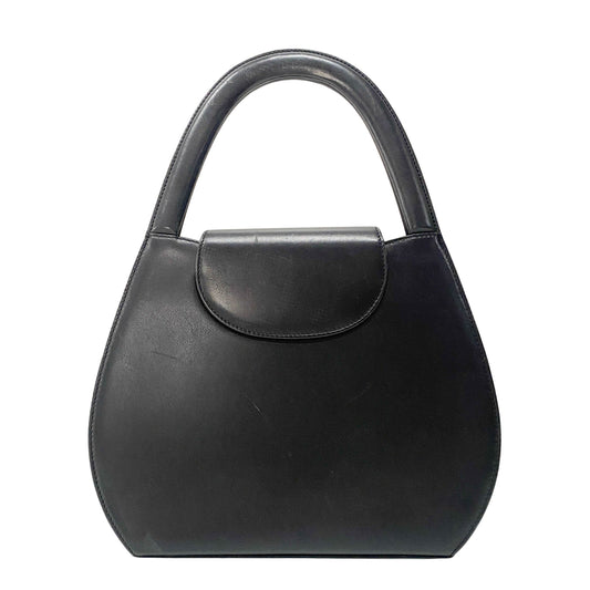 Panthère Black Leather Handbag