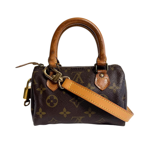 Nano Speedy / Mini HL Monogram Handbag