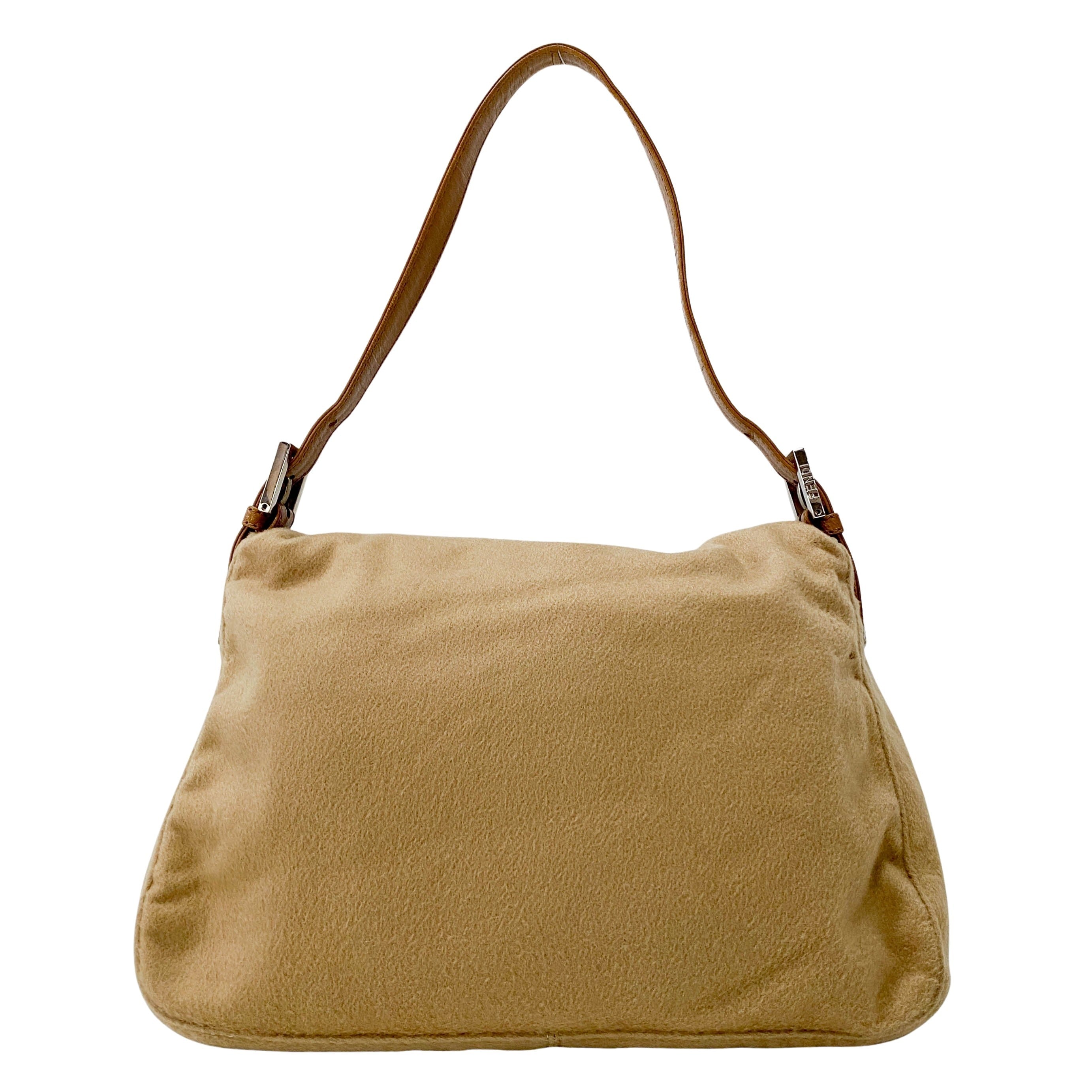 Mamma Baguette Brown Cashmere Bag