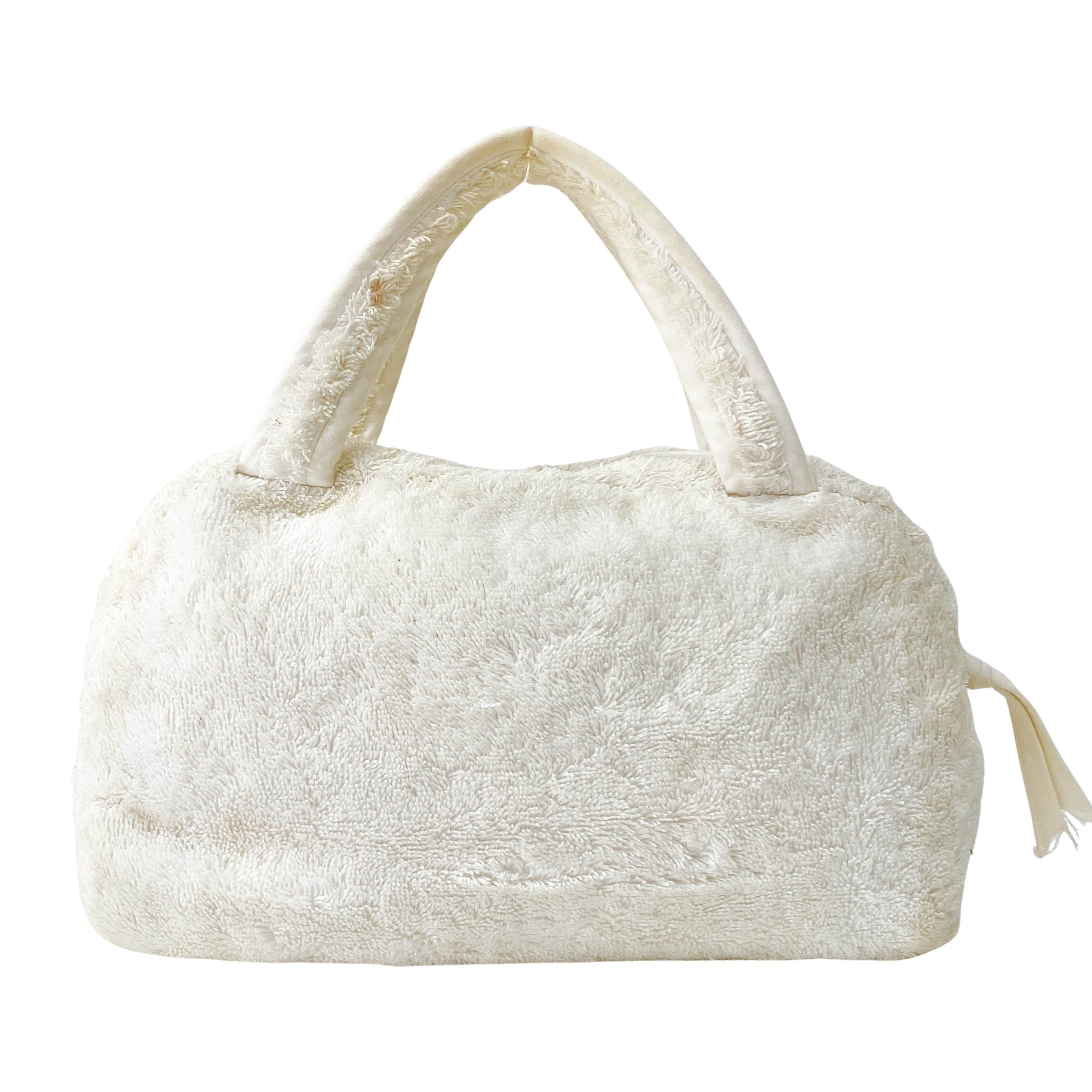 J'Adore Dior Terry Towel Mini Boston Bag