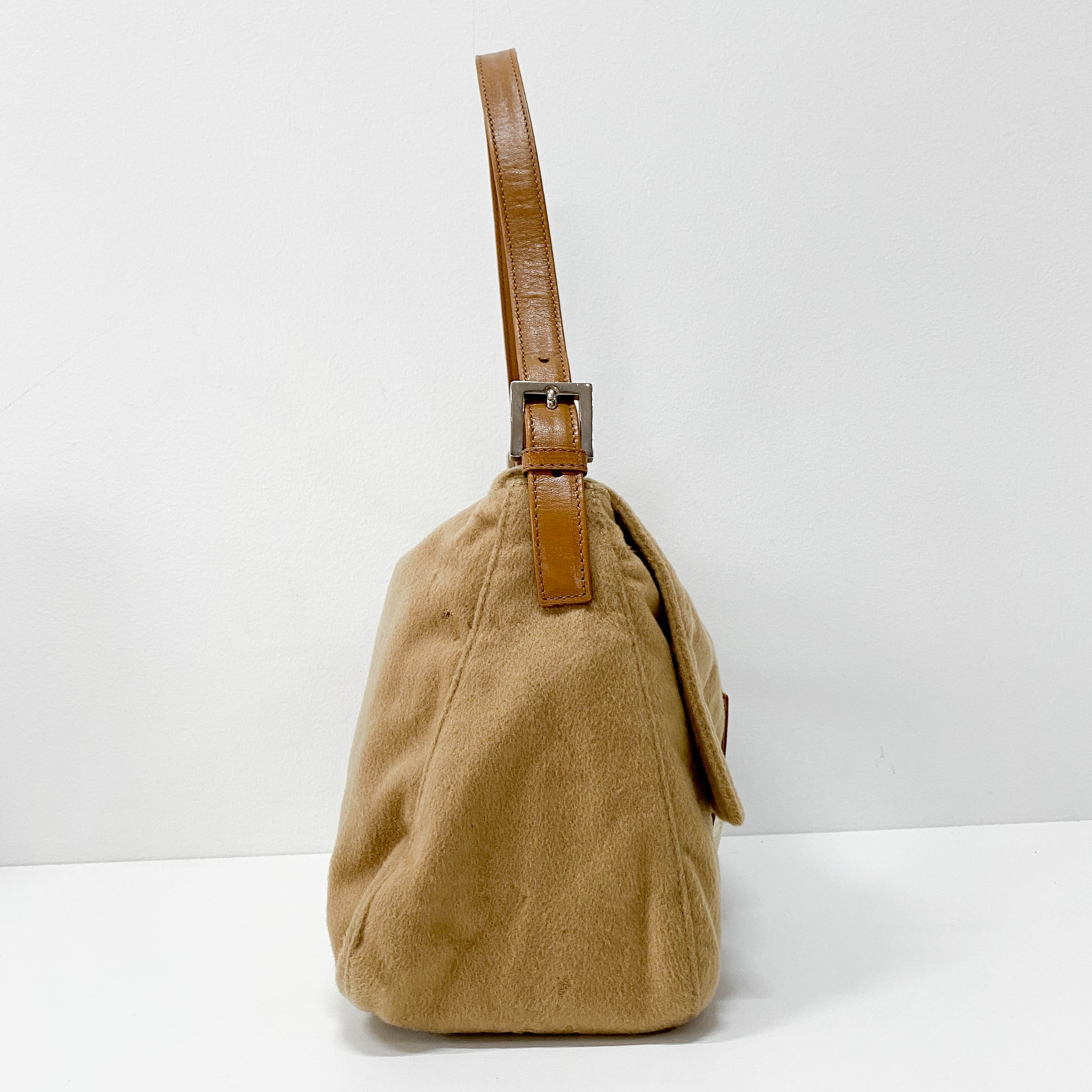 Mamma Baguette Brown Cashmere Bag