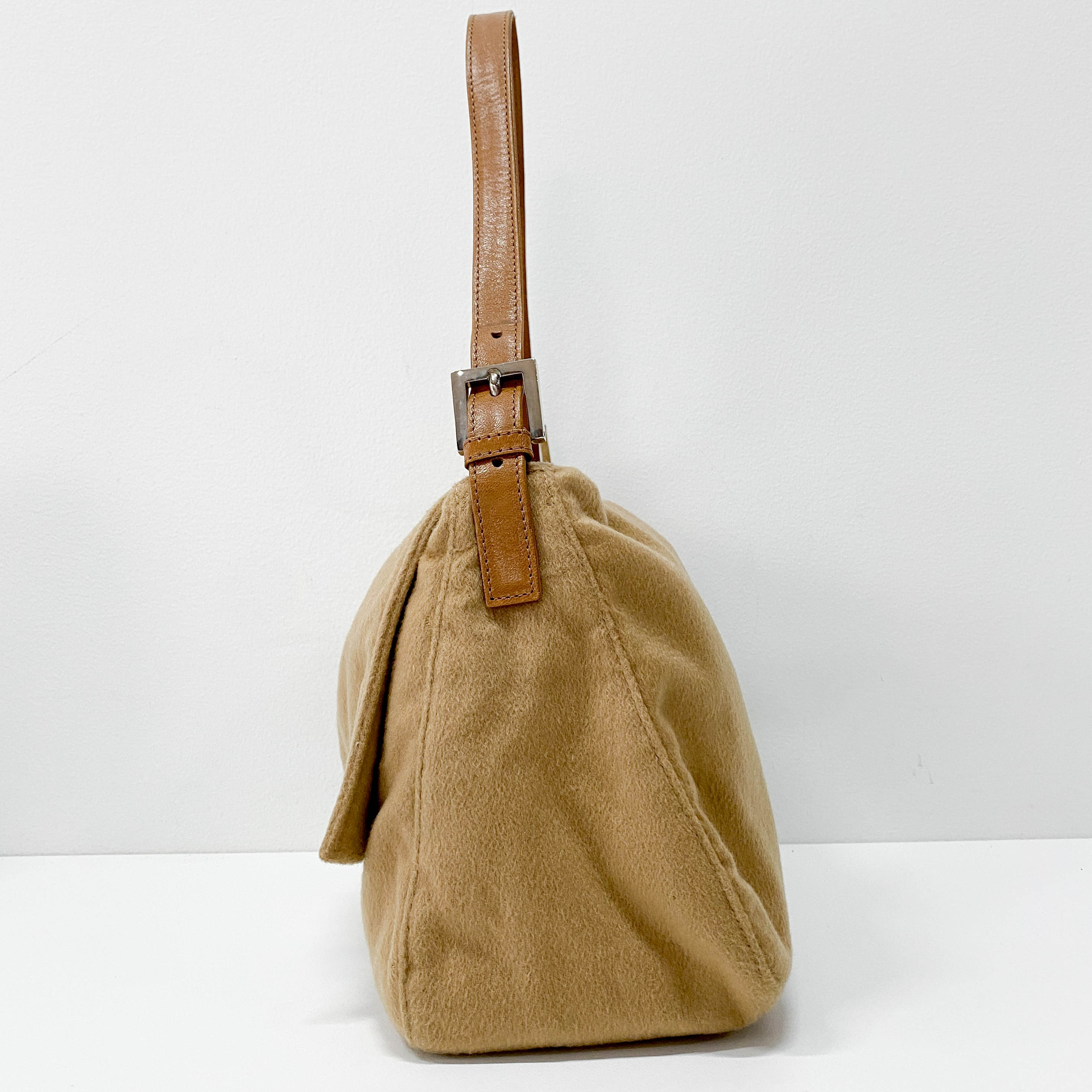 Mamma Baguette Brown Cashmere Bag