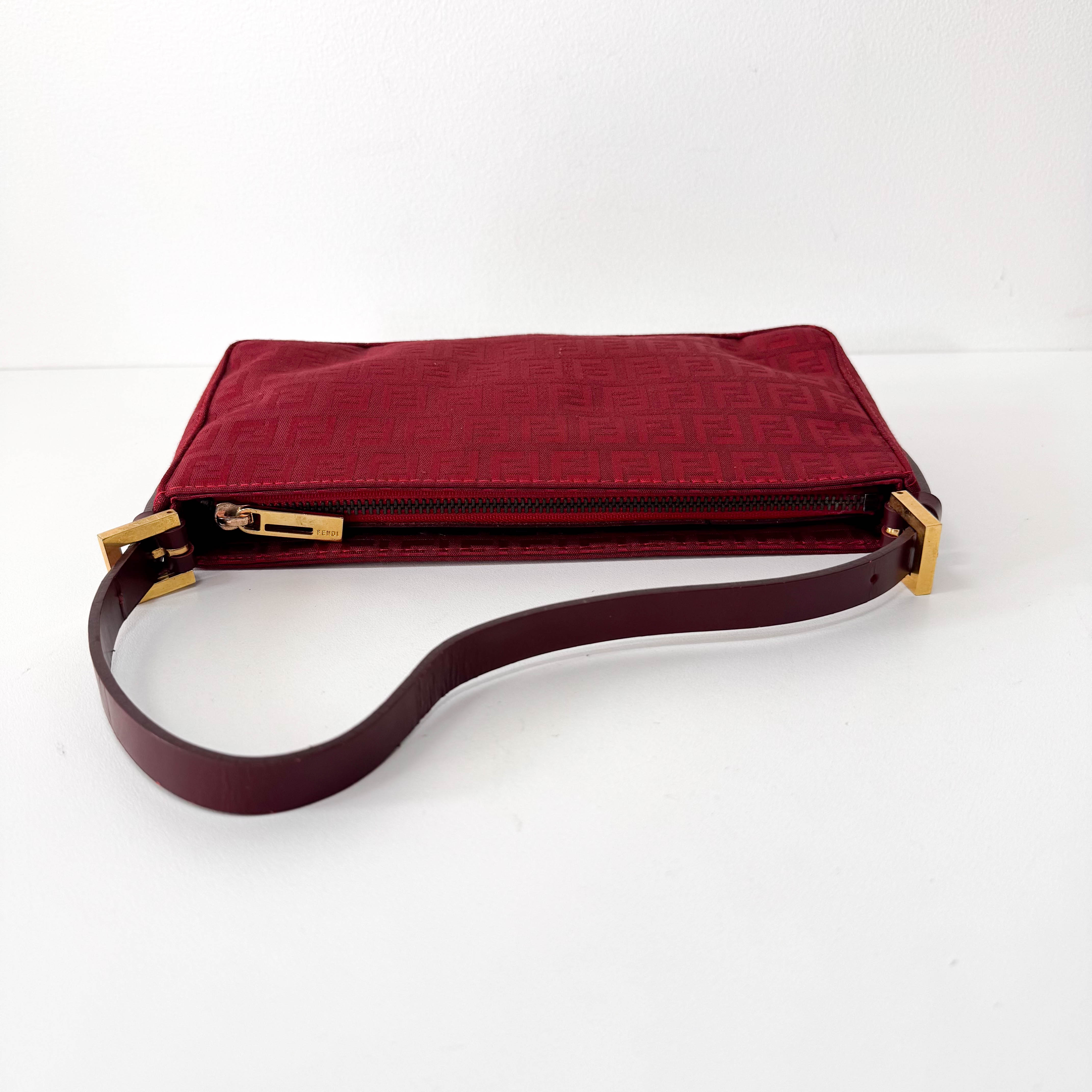 Zucchino Canvas Red Shoulder Bag