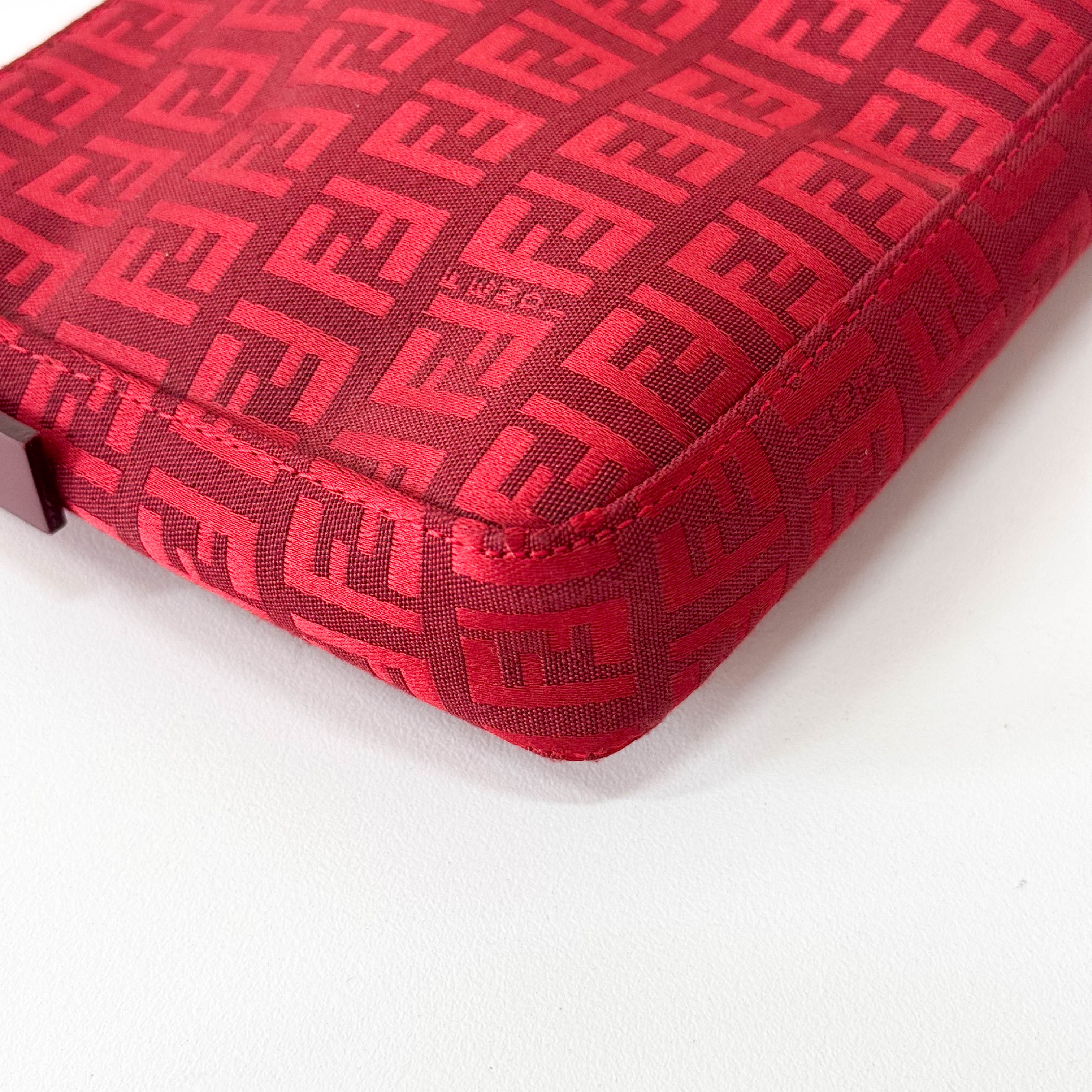 Zucchino Canvas Red Shoulder Bag