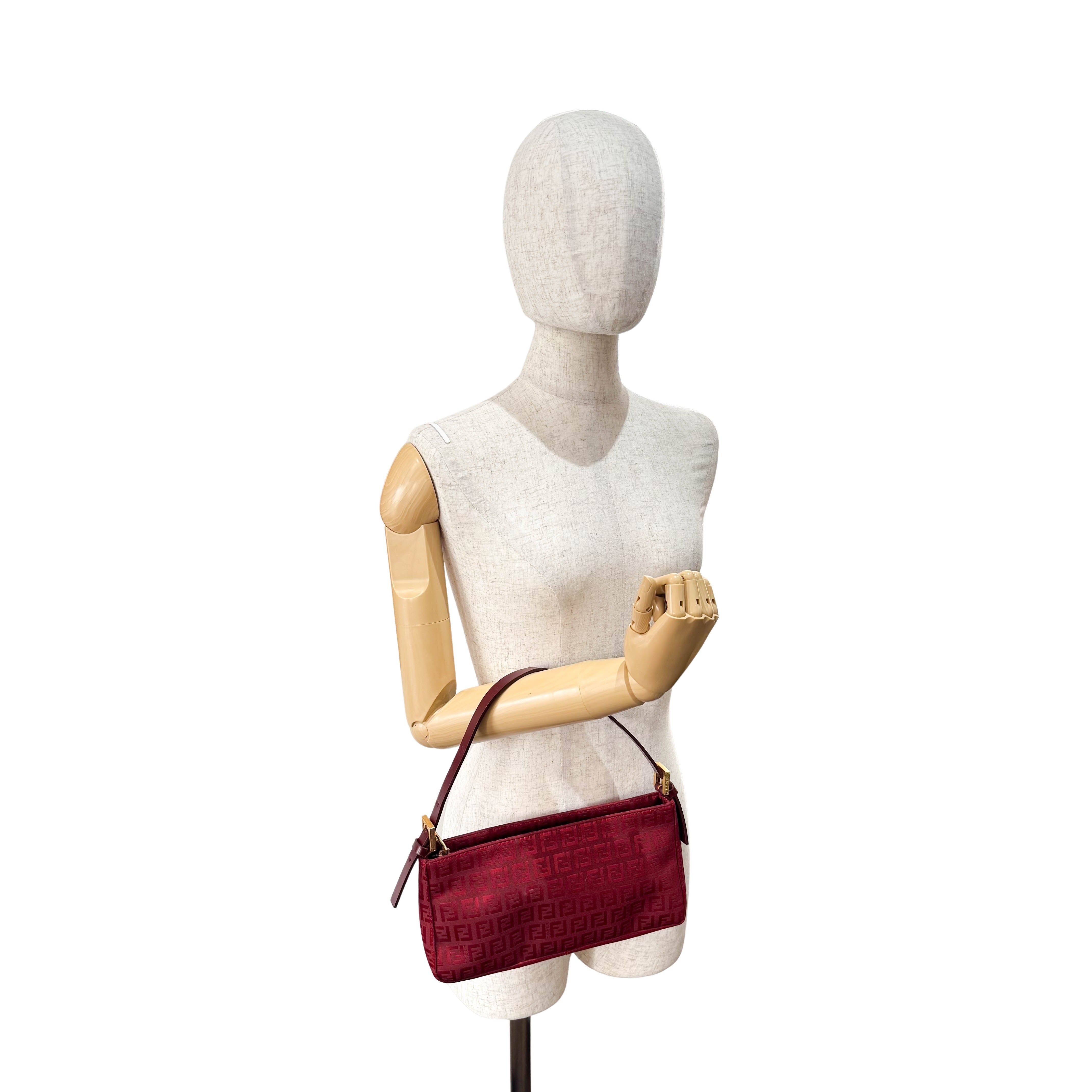Zucchino Canvas Red Shoulder Bag