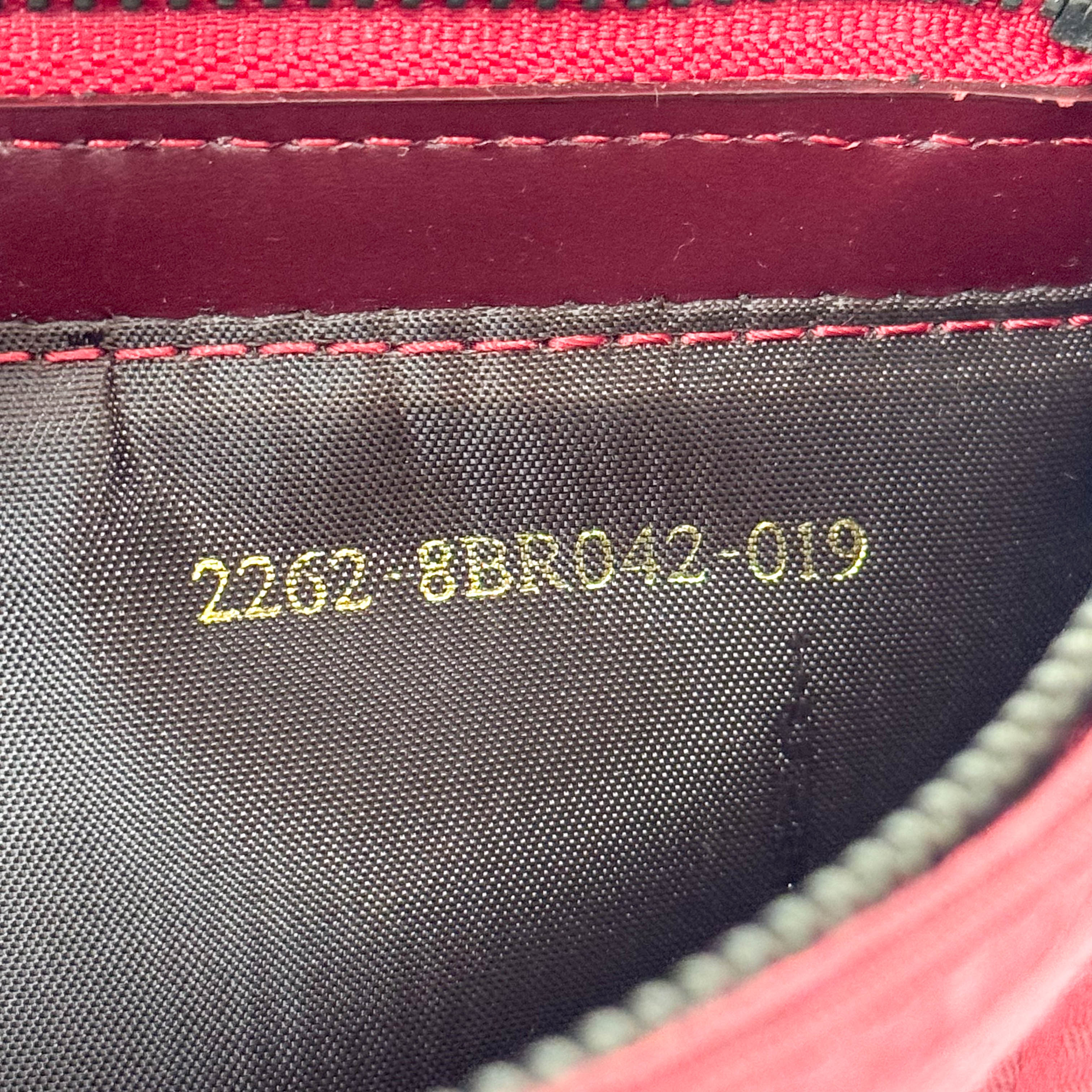 Zucchino Canvas Red Shoulder Bag