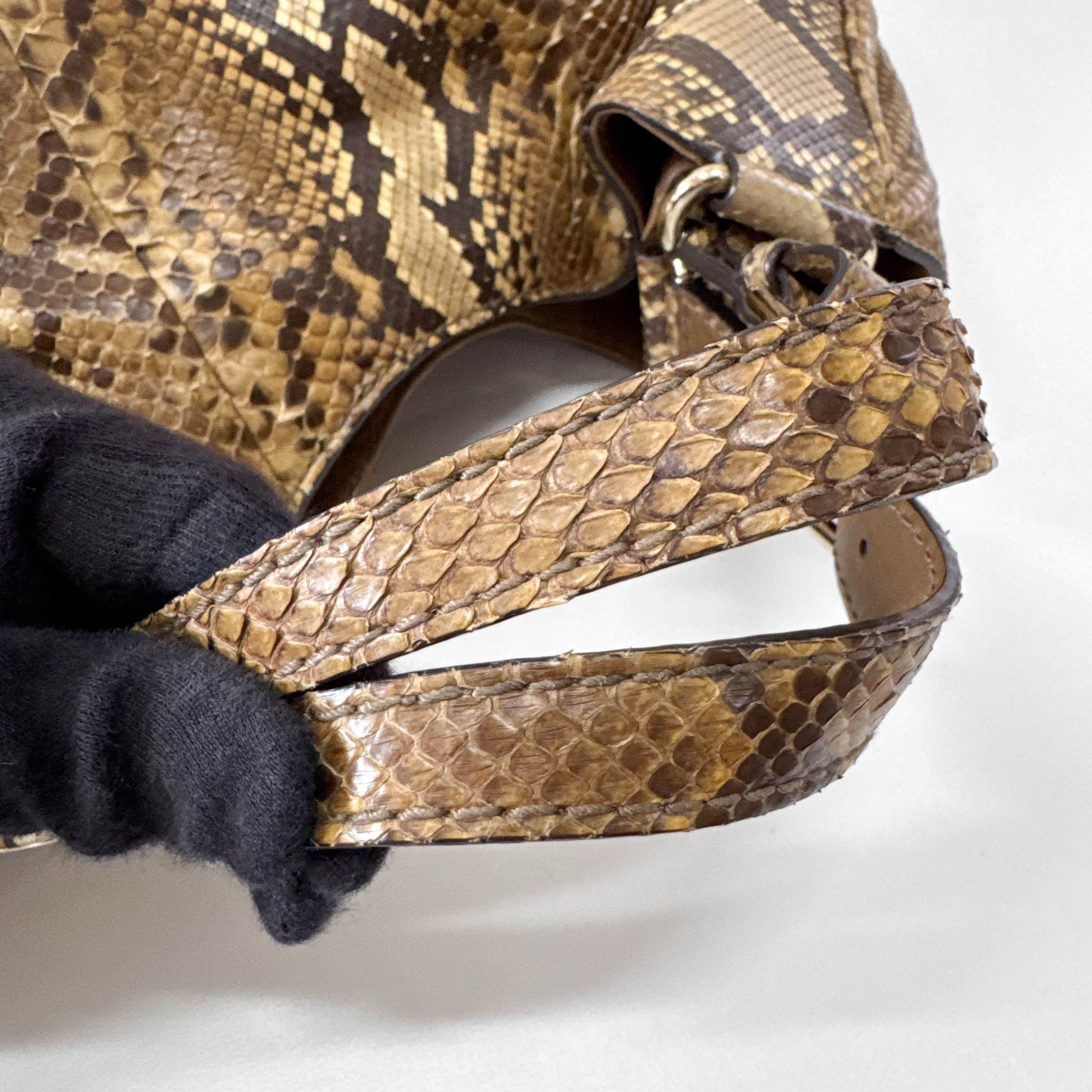 Leather Hobo Shoulder Bag