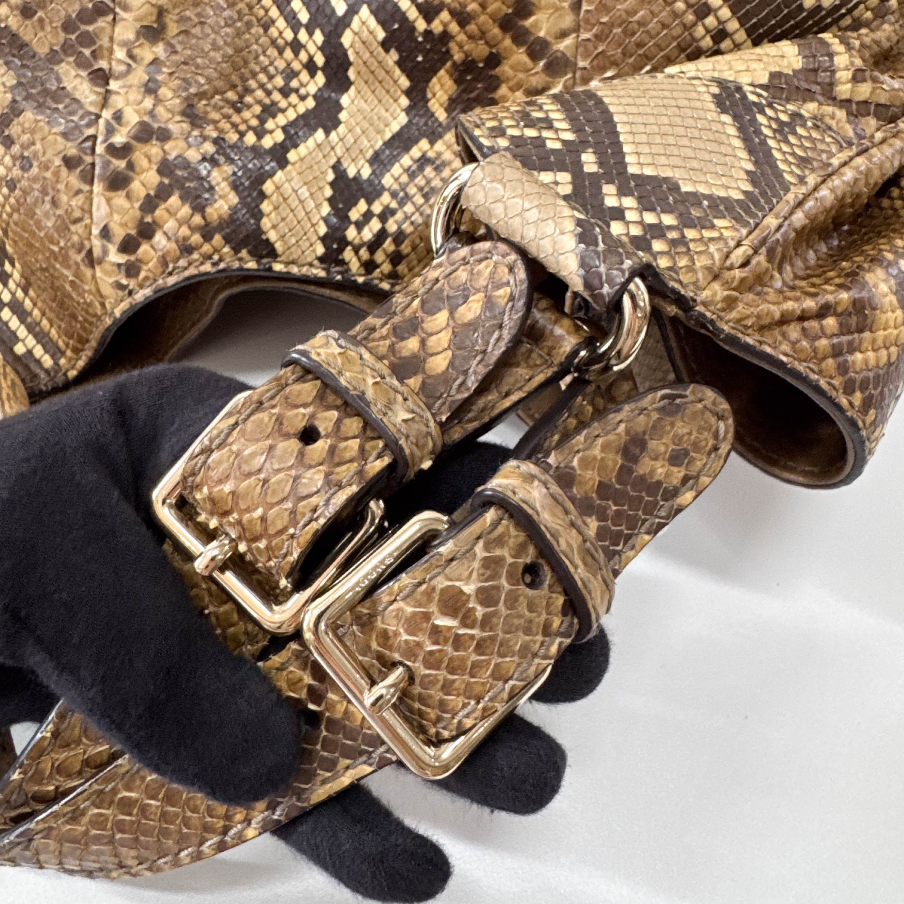 Leather Hobo Shoulder Bag