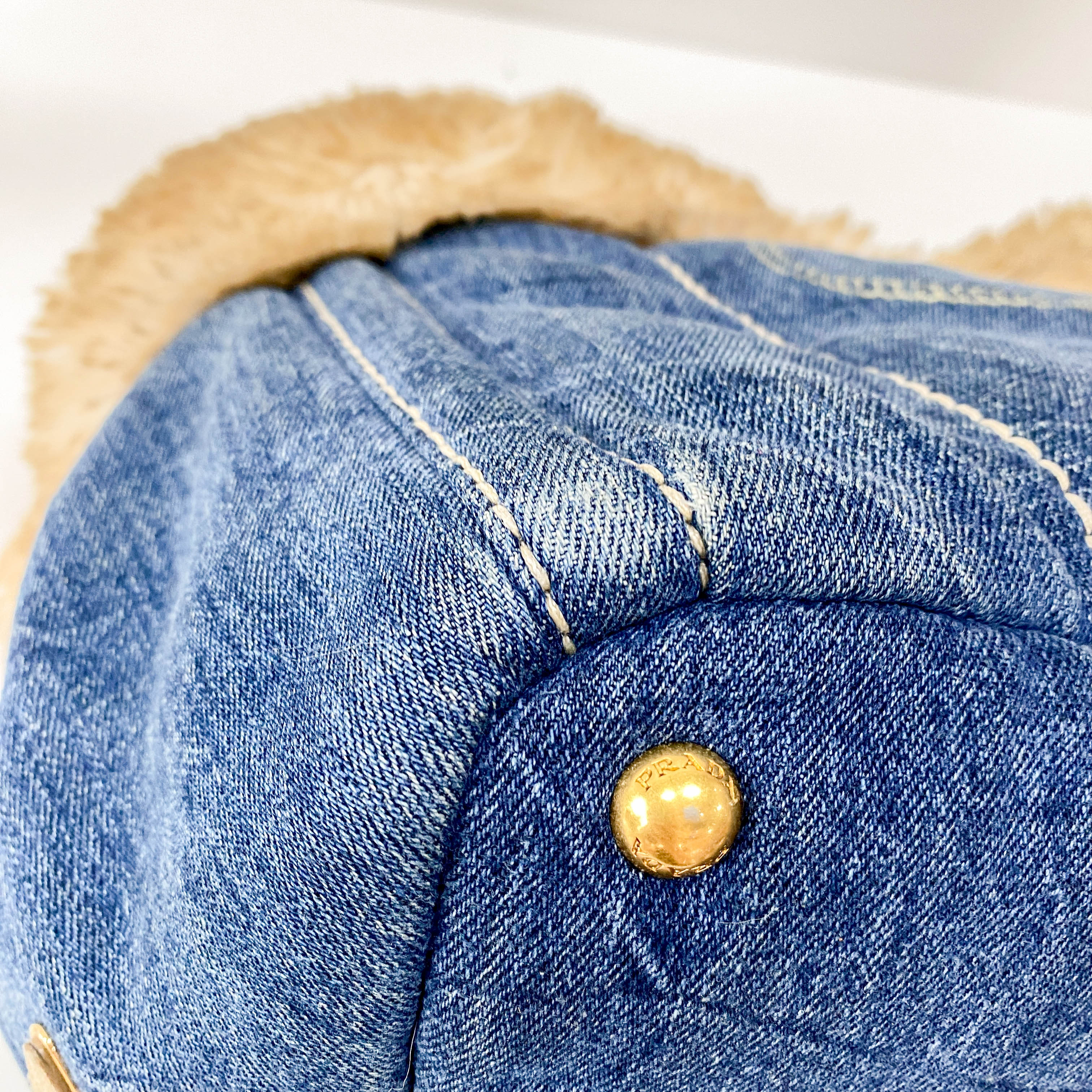 Canapa Fur and Denim Bag
