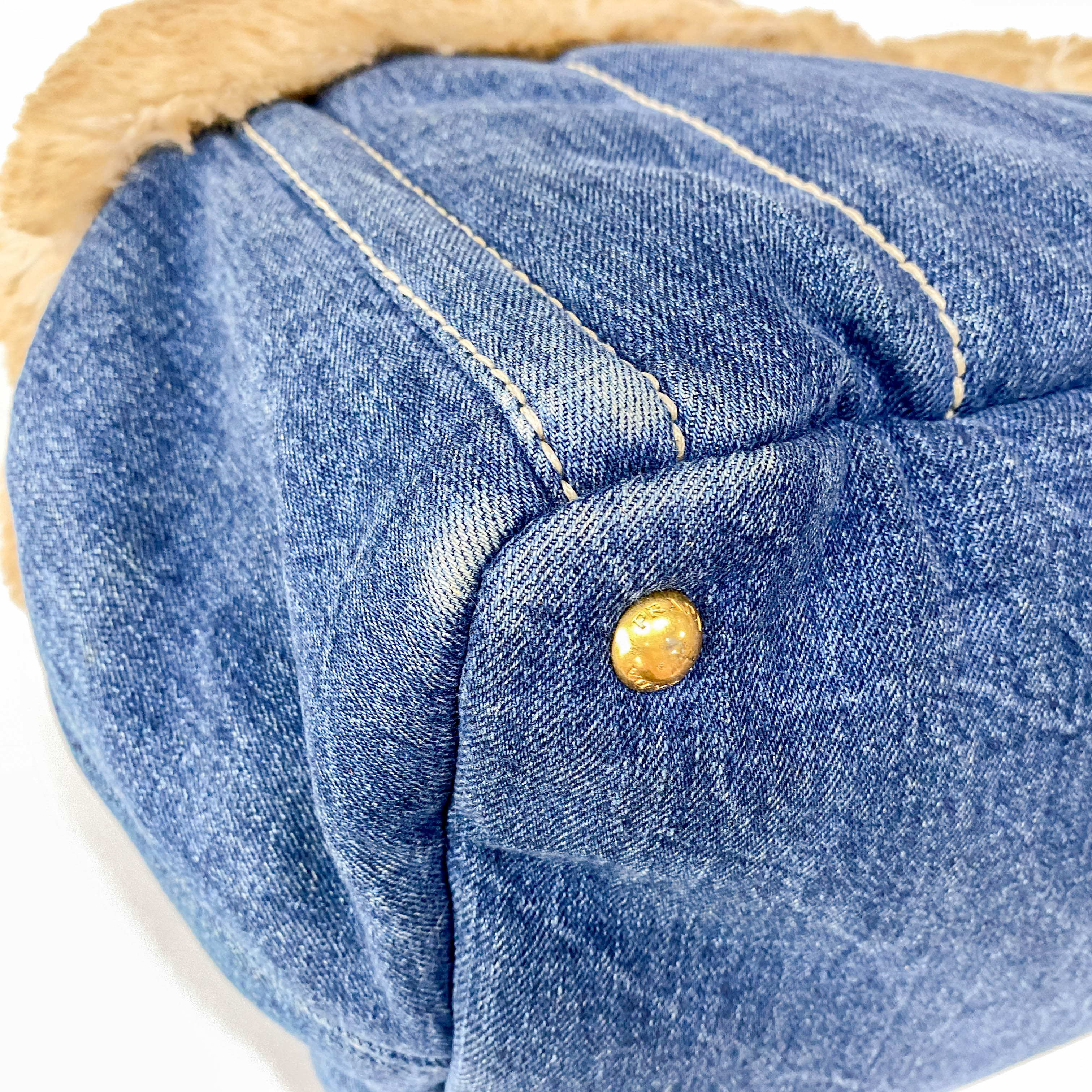 Canapa Fur and Denim Bag