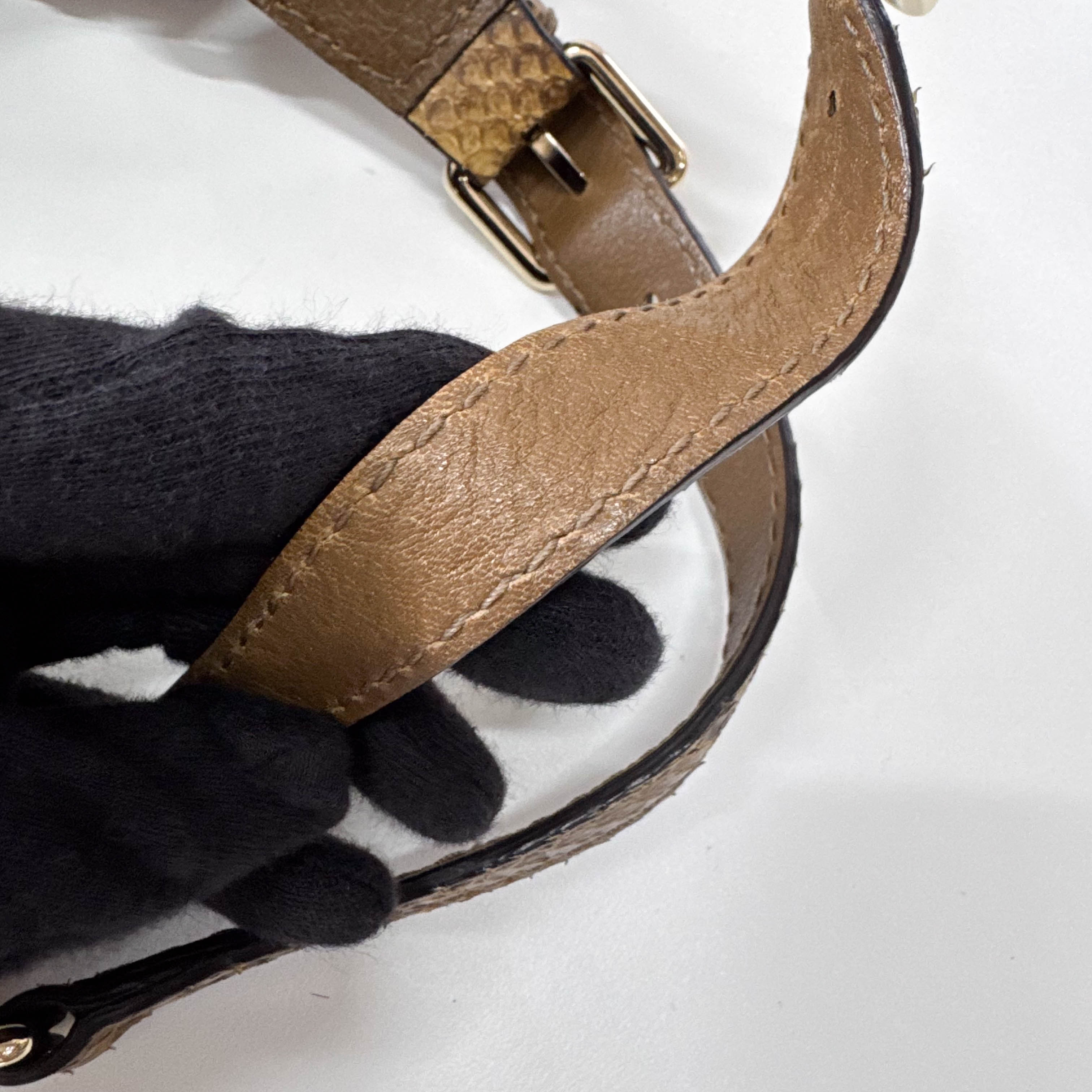 Leather Hobo Shoulder Bag