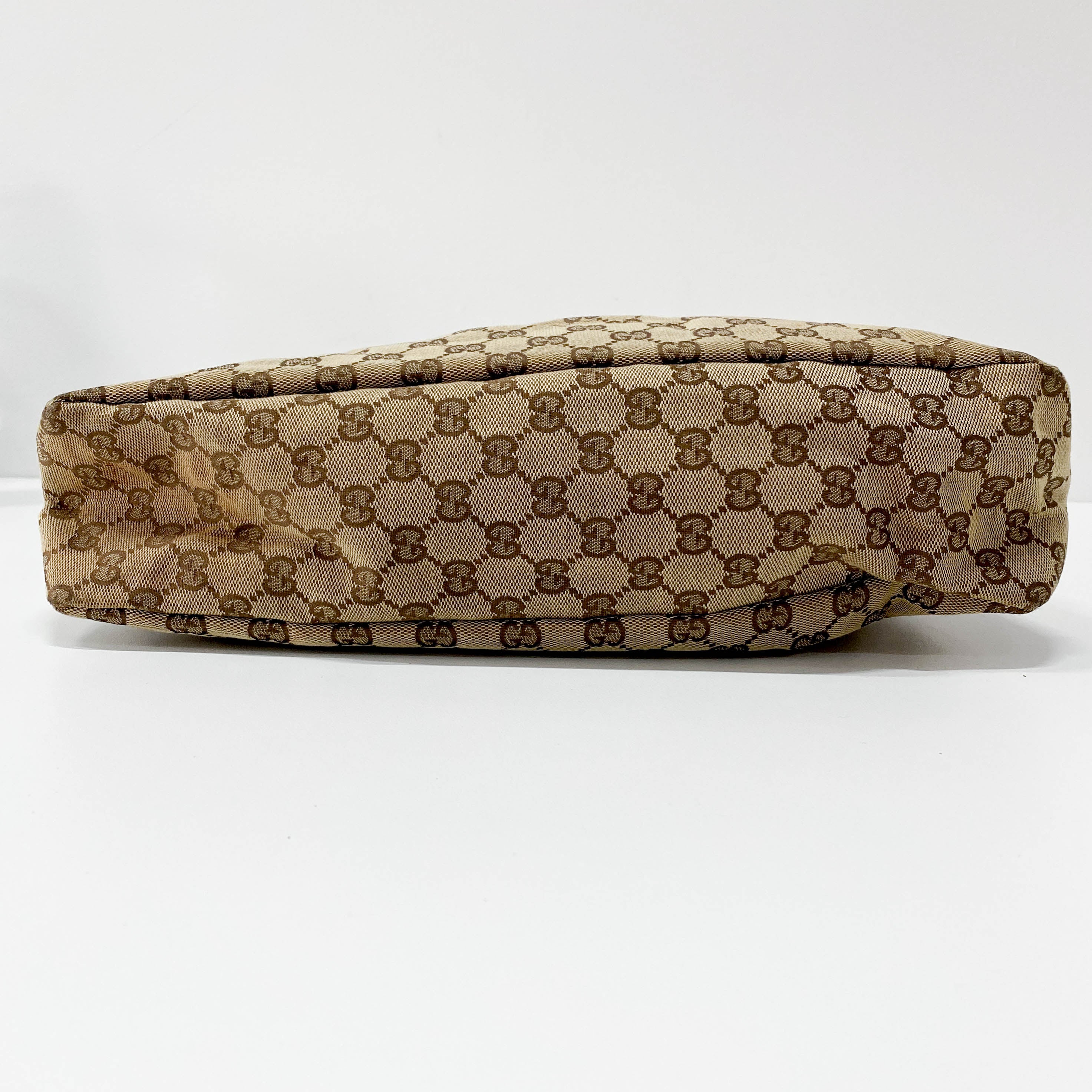 Brown GG Canvas Shoulder Bag