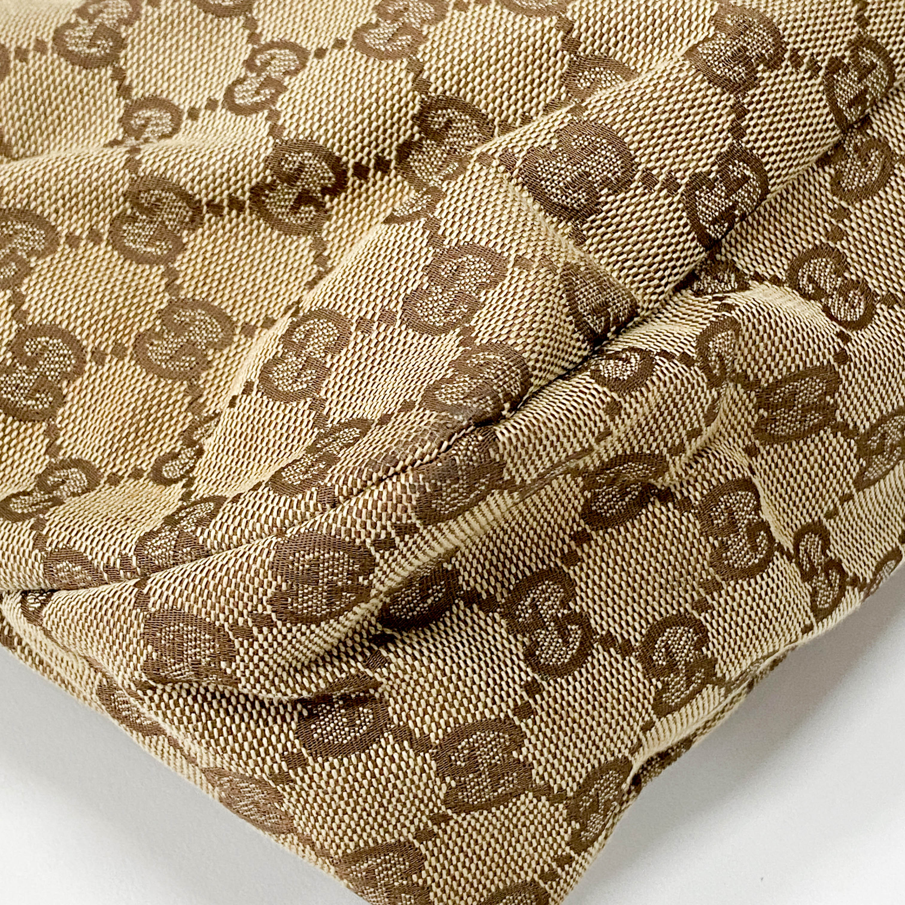 Brown GG Canvas Shoulder Bag