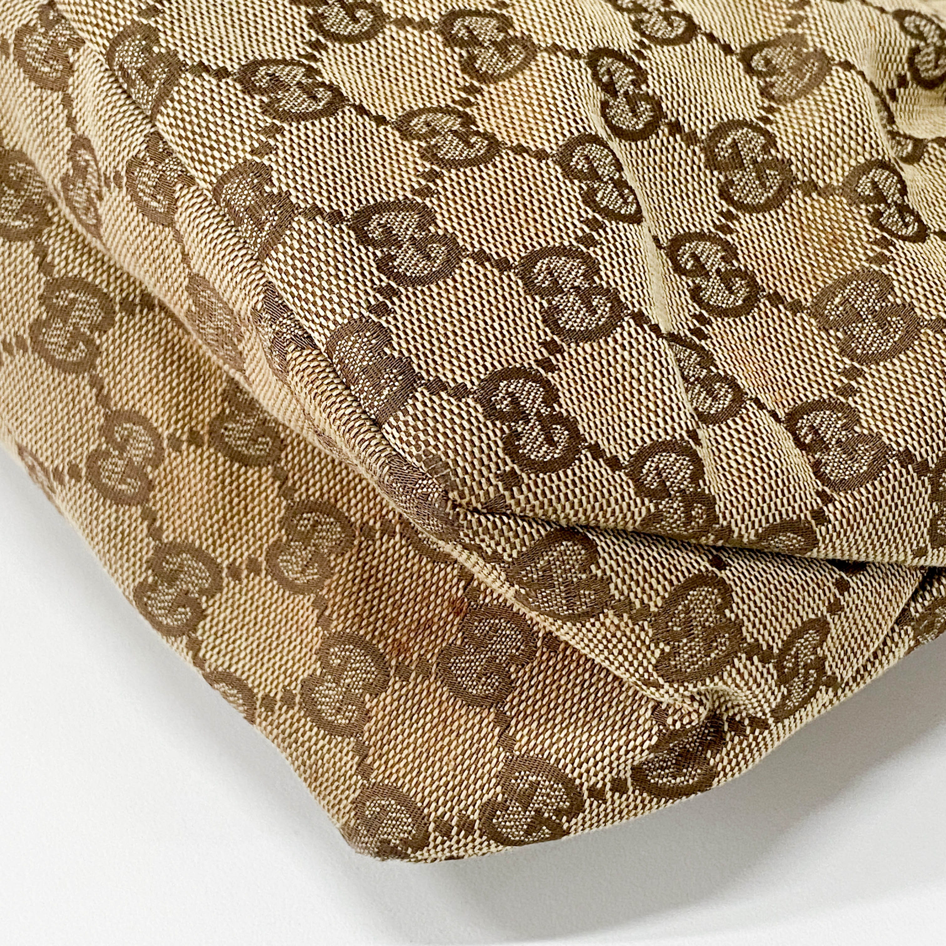 Brown GG Canvas Shoulder Bag