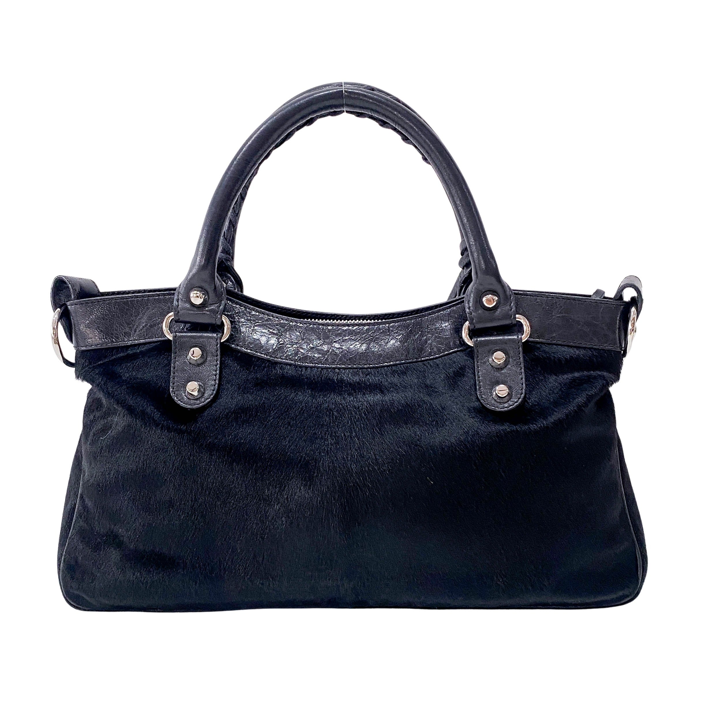 Leather and Pony Hair The First Bag