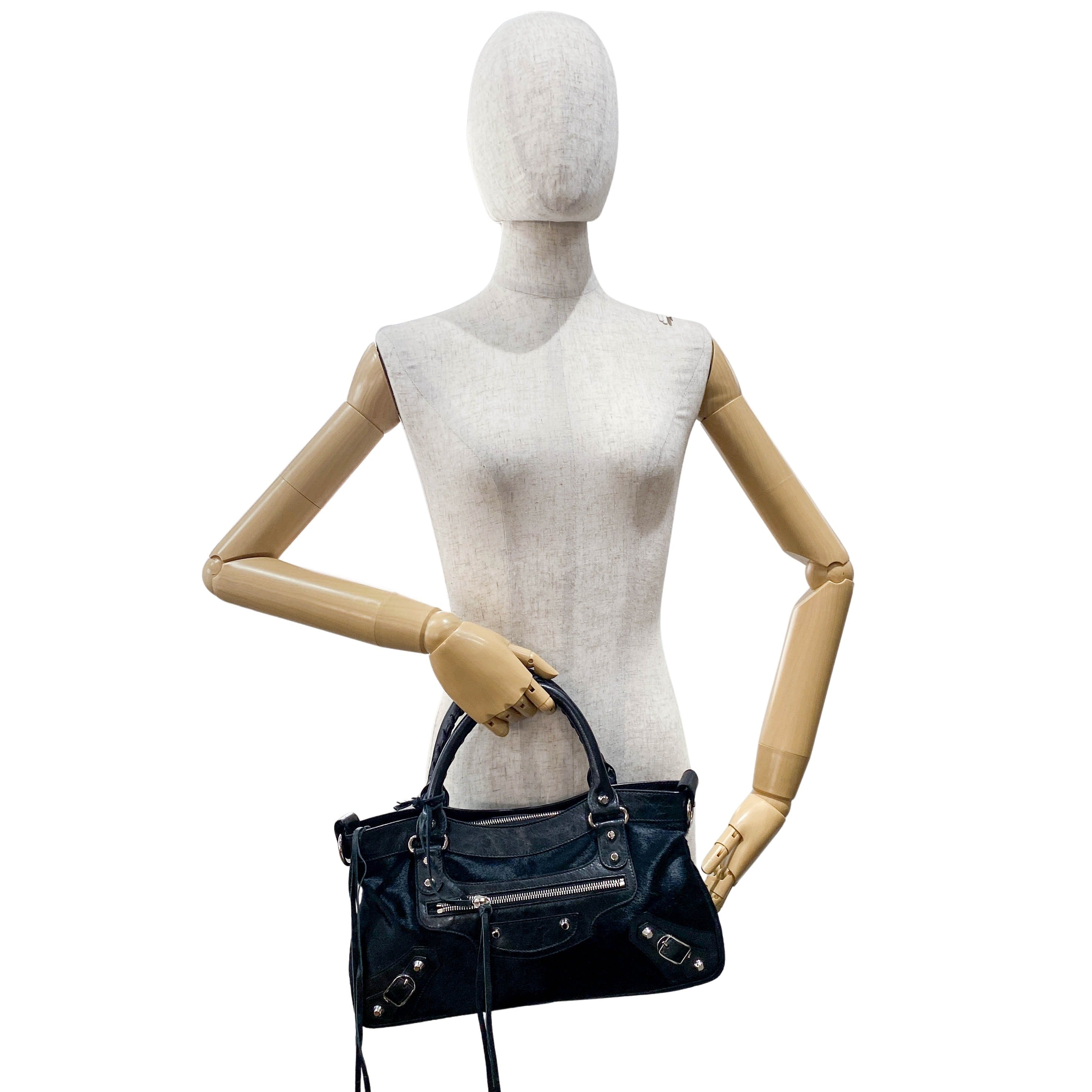 Leather and Pony Hair The First Bag