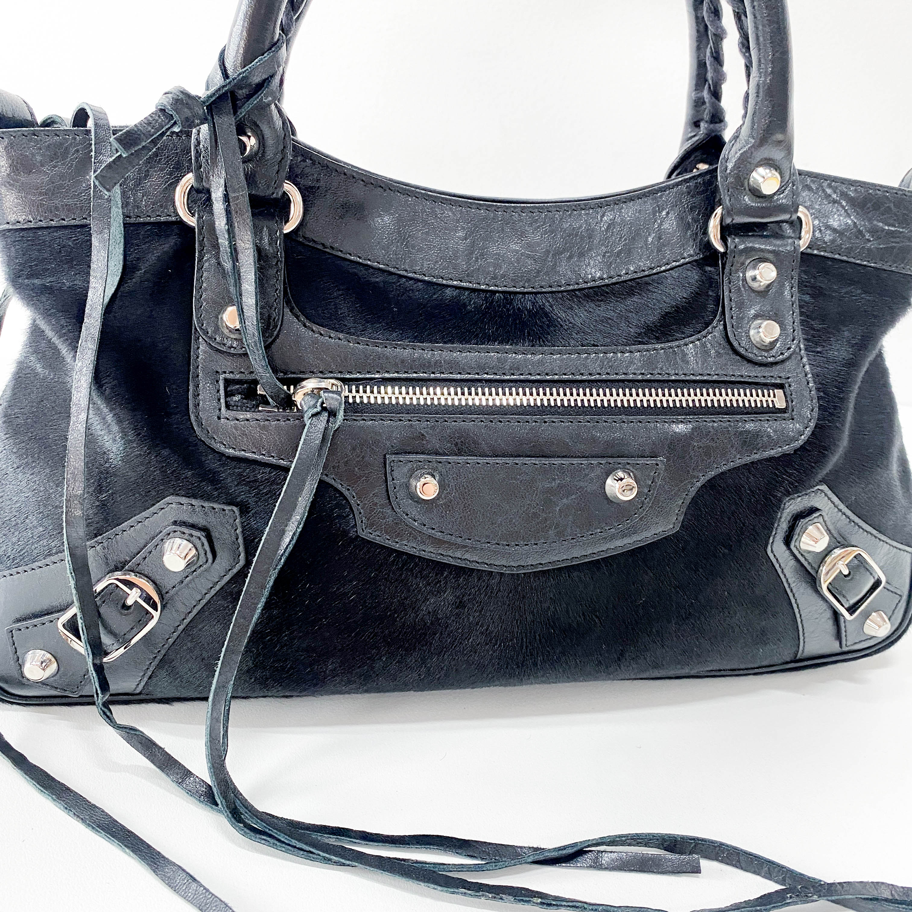 Leather and Pony Hair The First Bag