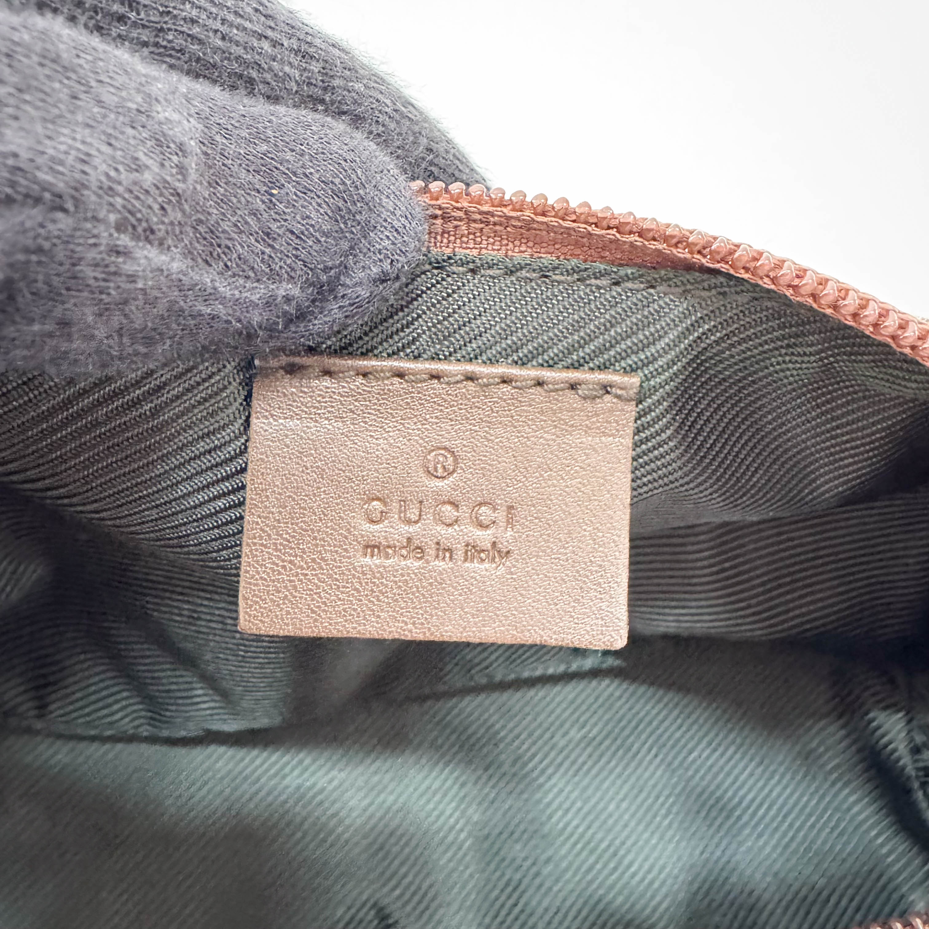 Brown GG Canvas Hobo Pochette Bag