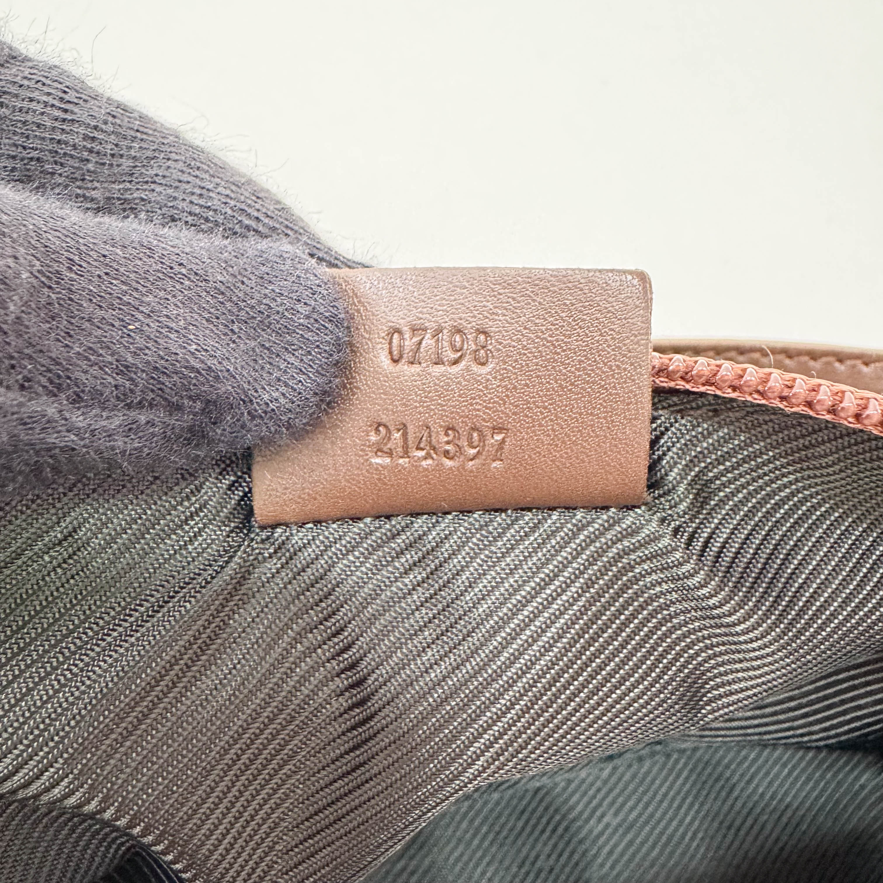 Brown GG Canvas Hobo Pochette Bag